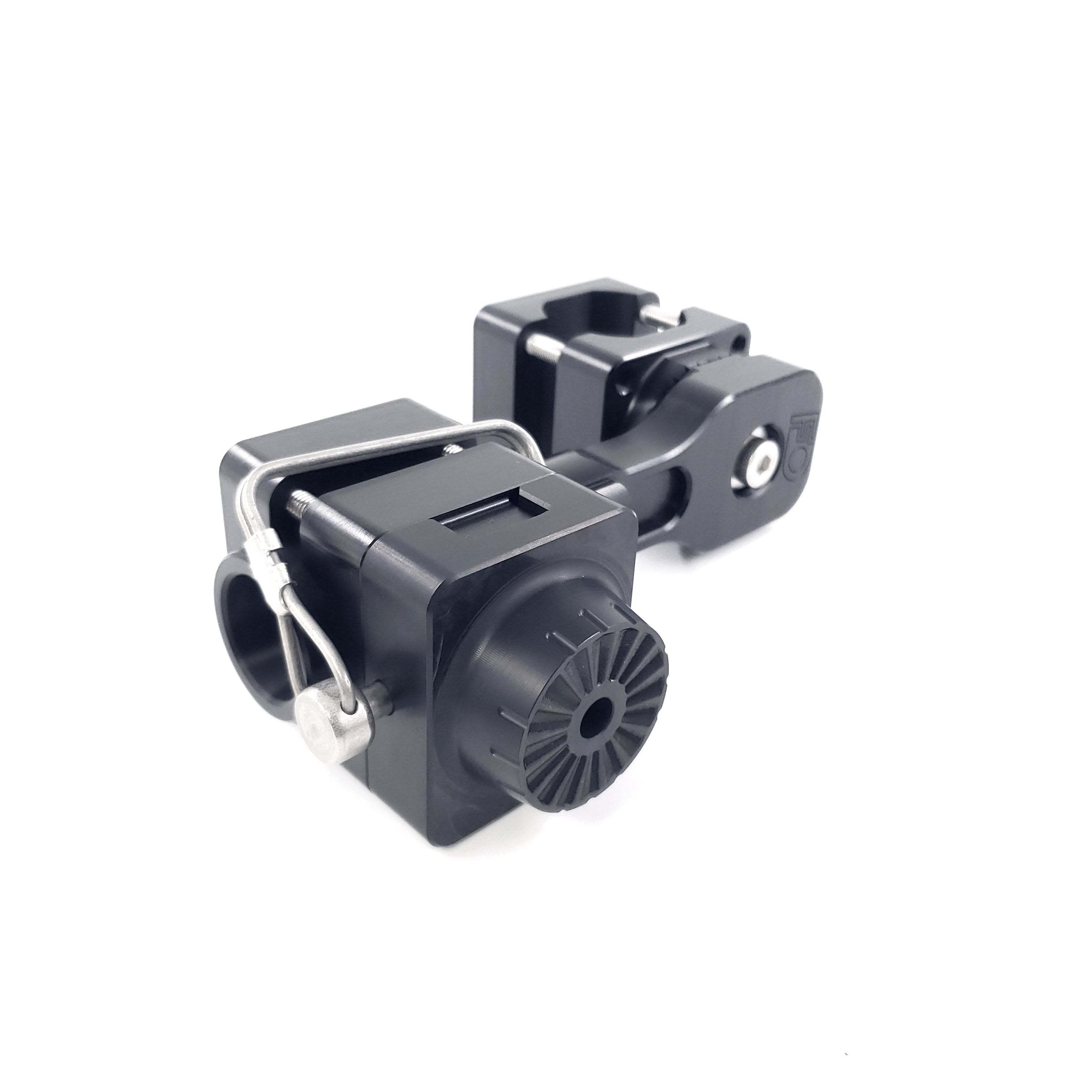 DOMINATOR-GARMIN LVS34 QUICK RELEASE MOUNT FOR MINN KOTA ULTREX QUEST TROLLING MOTOR / F.O. LINK SPACER NOT INCLUDED