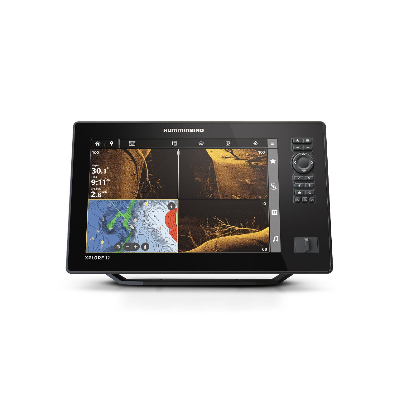 Humminbird Xplore 12 CMSI - Advanced Fish Finder Technology