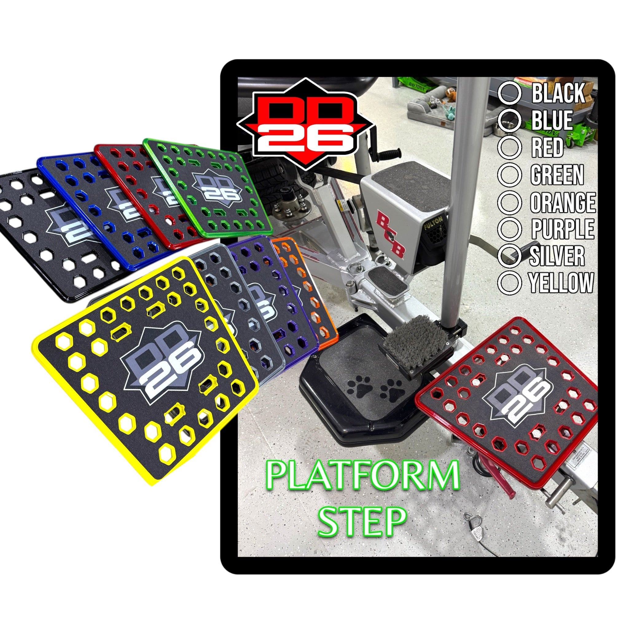 DD26 Fishing Billet Platform Step