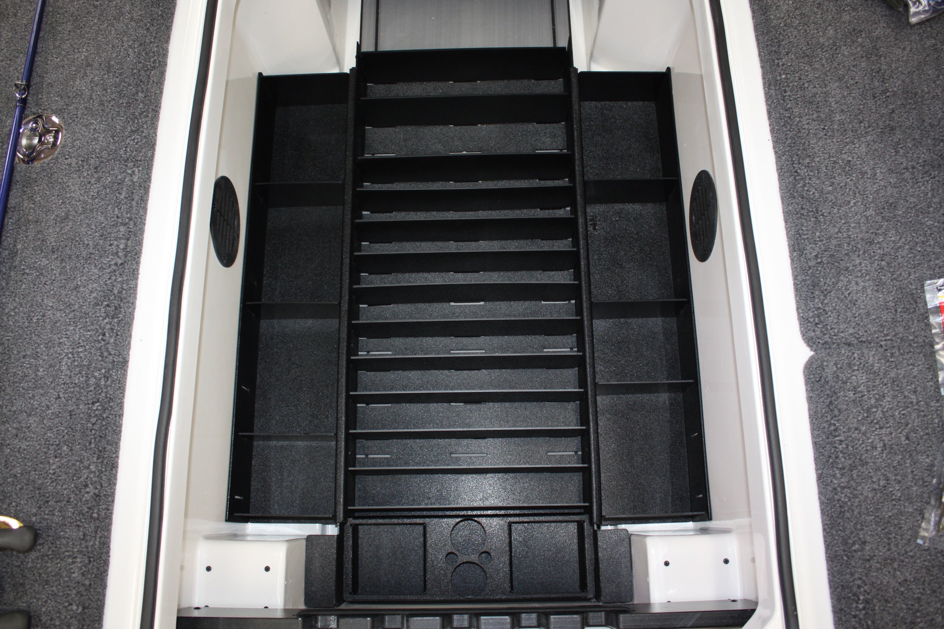 NPDRANG0015 2023-2025 Ranger® Z521 / 520 R FRONT DECK CENTER COMPARTMENT TACKLE STORAGE TRAY SYSTEM