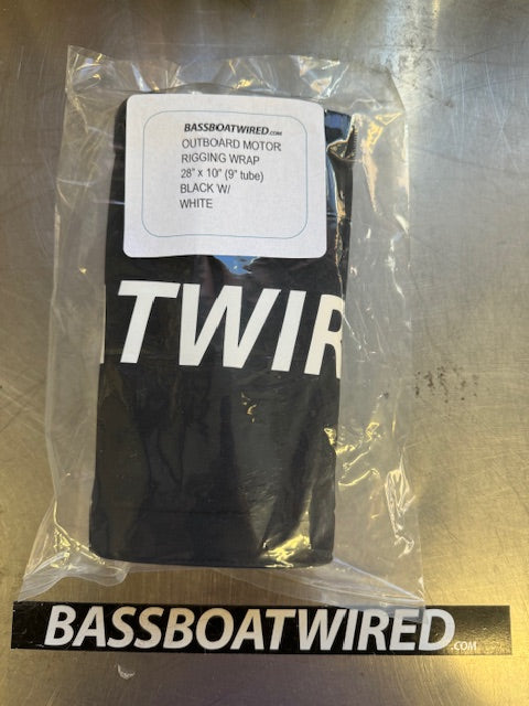 BassBoatWired Engine Rigging Tube Cover