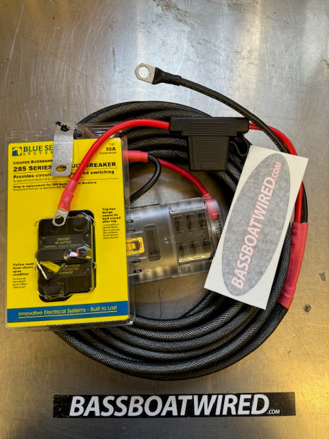 BassBoatWired Graph Power Harness Kits
