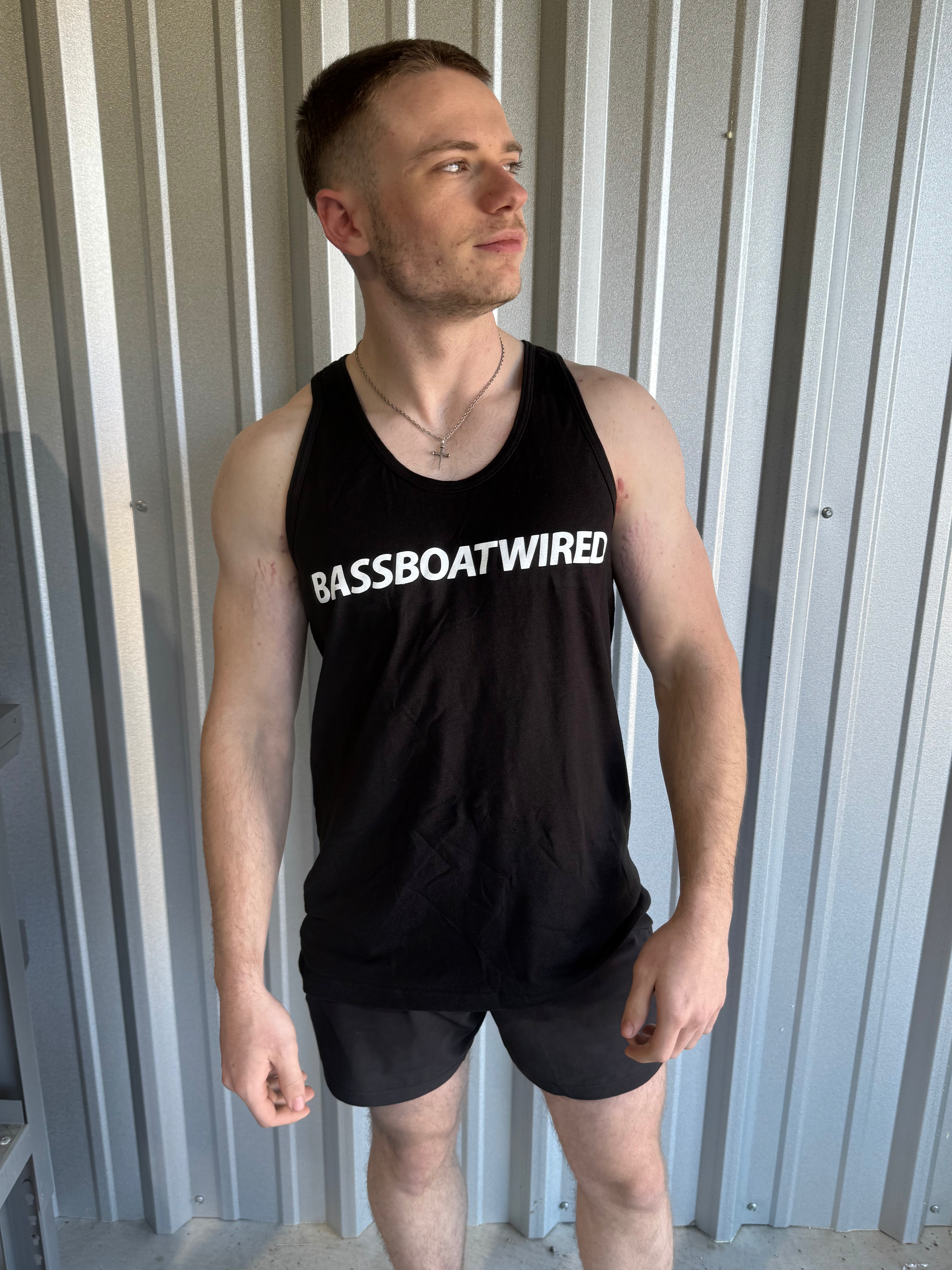 BassBoatWired Tank Top