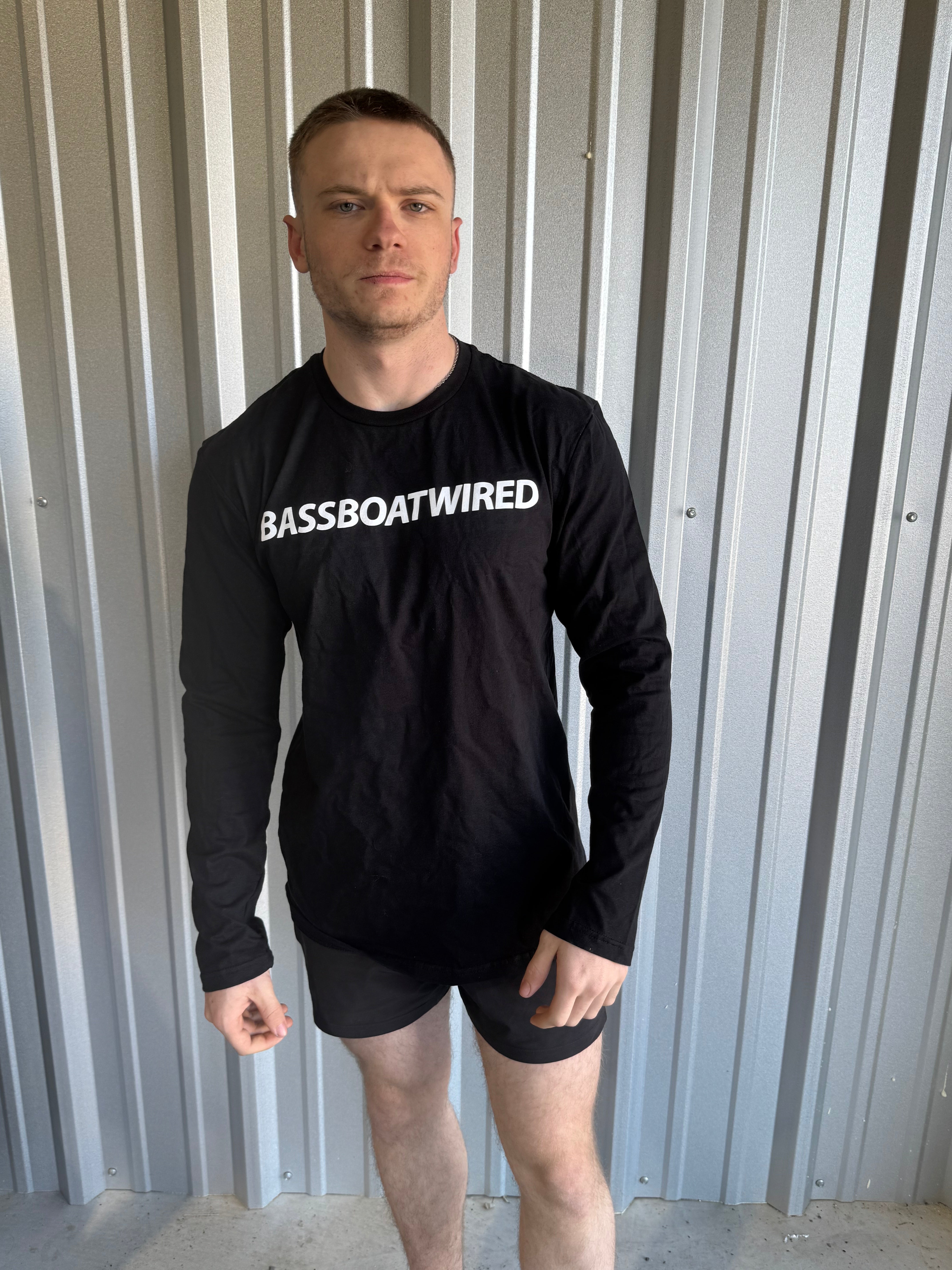 BassBoatWired Long Sleeve T-Shirt
