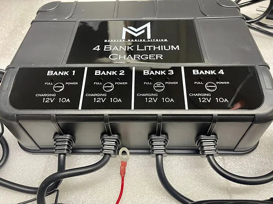 Monster Marine Lithium 4 Bank Lithium Charger