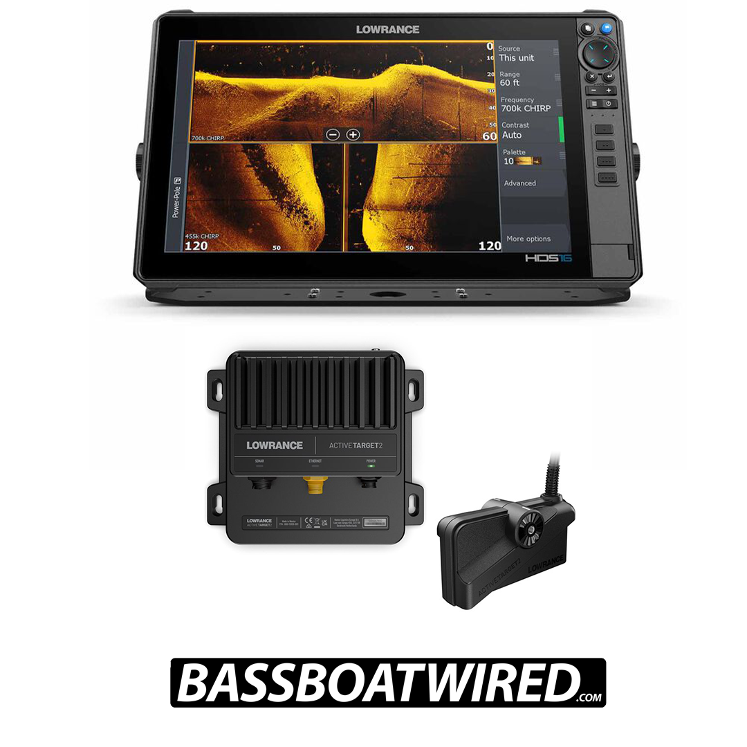 Lowrance ACTIVE TARGET 2 w/ HDS Live PRO 10" Bundle