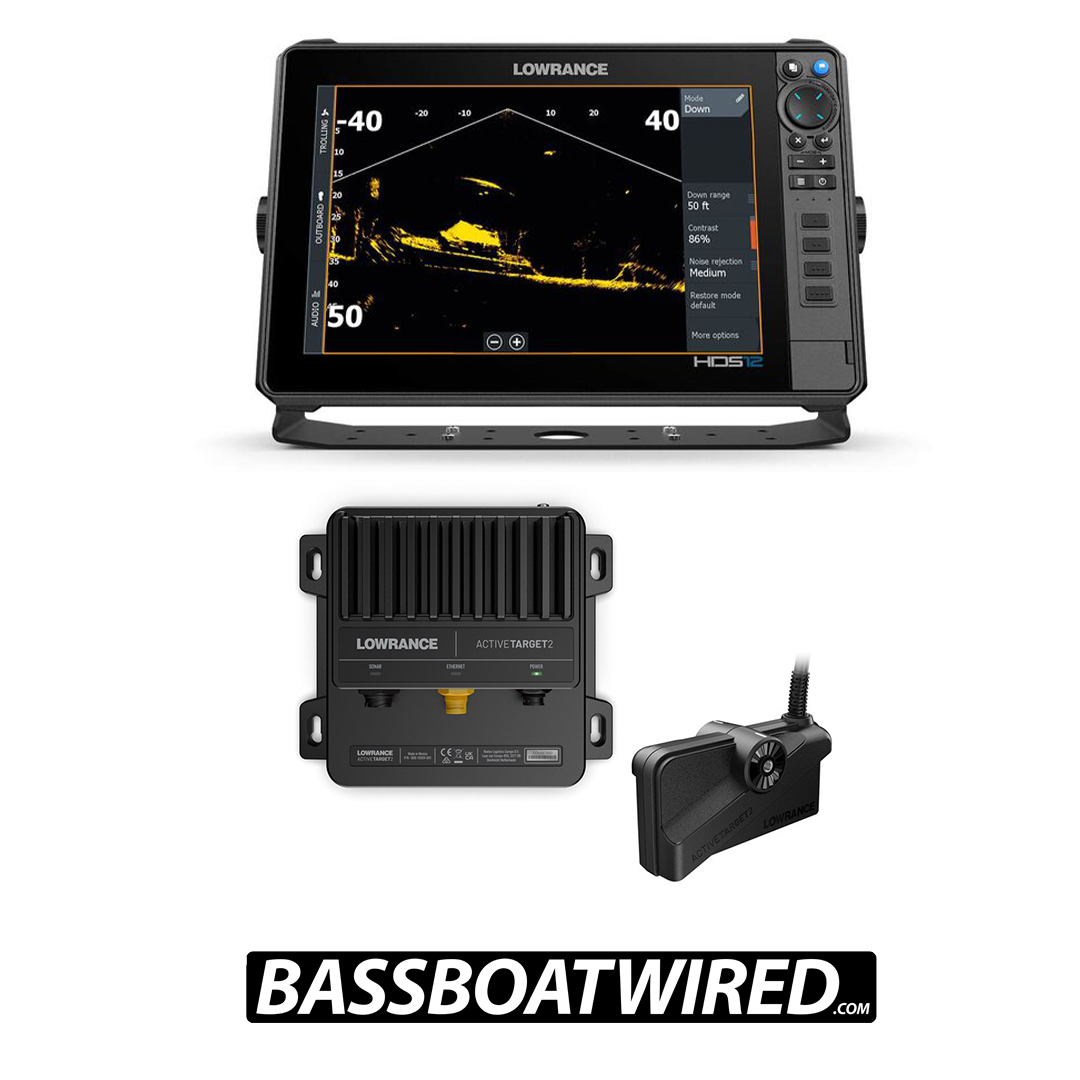 Lowrance ACTIVE TARGET 2 w/ HDS Live PRO 12" Bundle