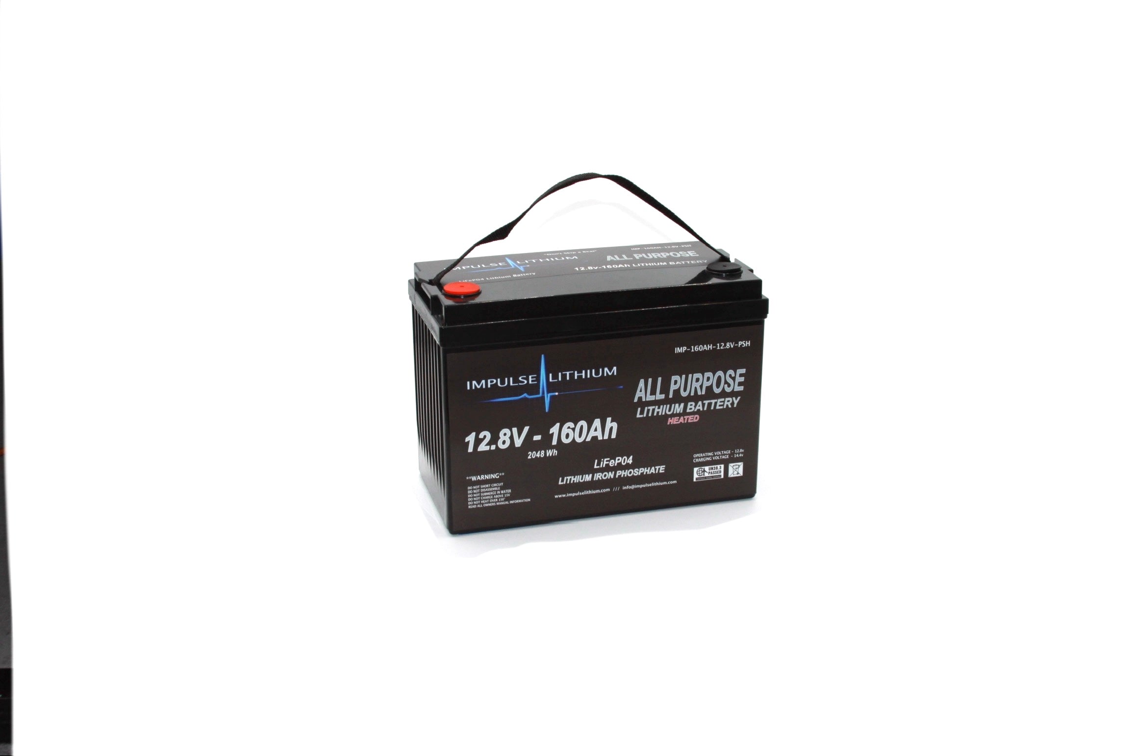 Impulse Lithium 12v-160Ah All Purpose LiFePO4 Lithium Battery