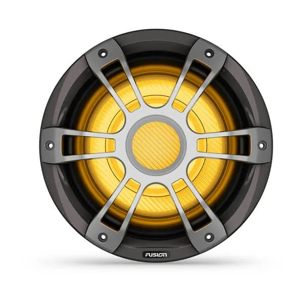 Fusion SG-SL103SPG 10" Speaker 600 Watt Sub-Woofer Sport Grille Gray