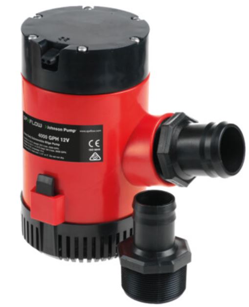 HD BILGE PUMP 4000GPH 12V NO SWITCH