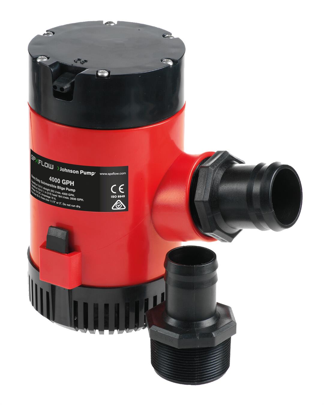 HD BILGE PUMP 4000GPH 24V NO SWITCH