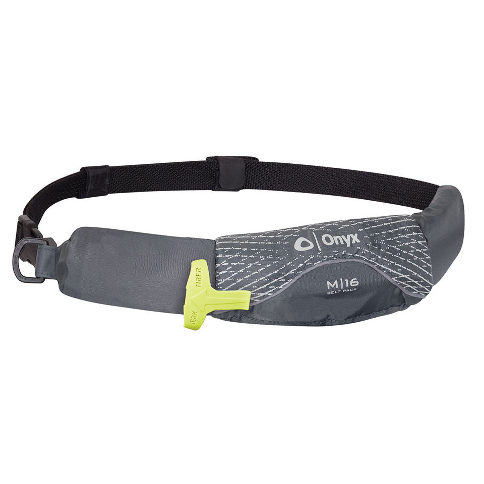 M-16 MANUAL INFLATABLE BELT PCK GRY