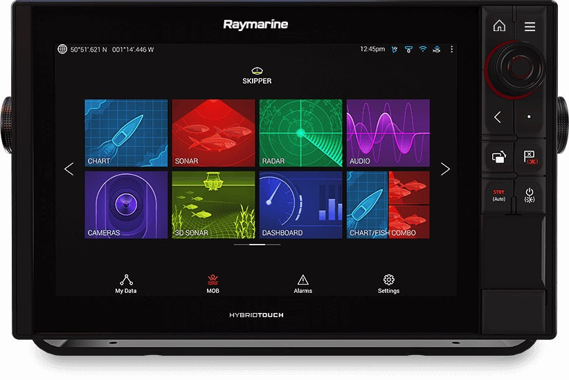 Raymarine Axiom Pro 12RVX  MFD No Transducer No Chart