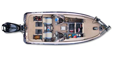 Skeeter ZX21 bass boat accessories and storage solutions