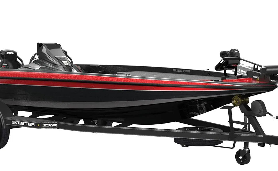 Skeeter ZXR21 bass boat accessories and storage solutions