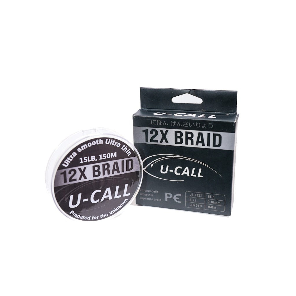 12 Strand Braid - White