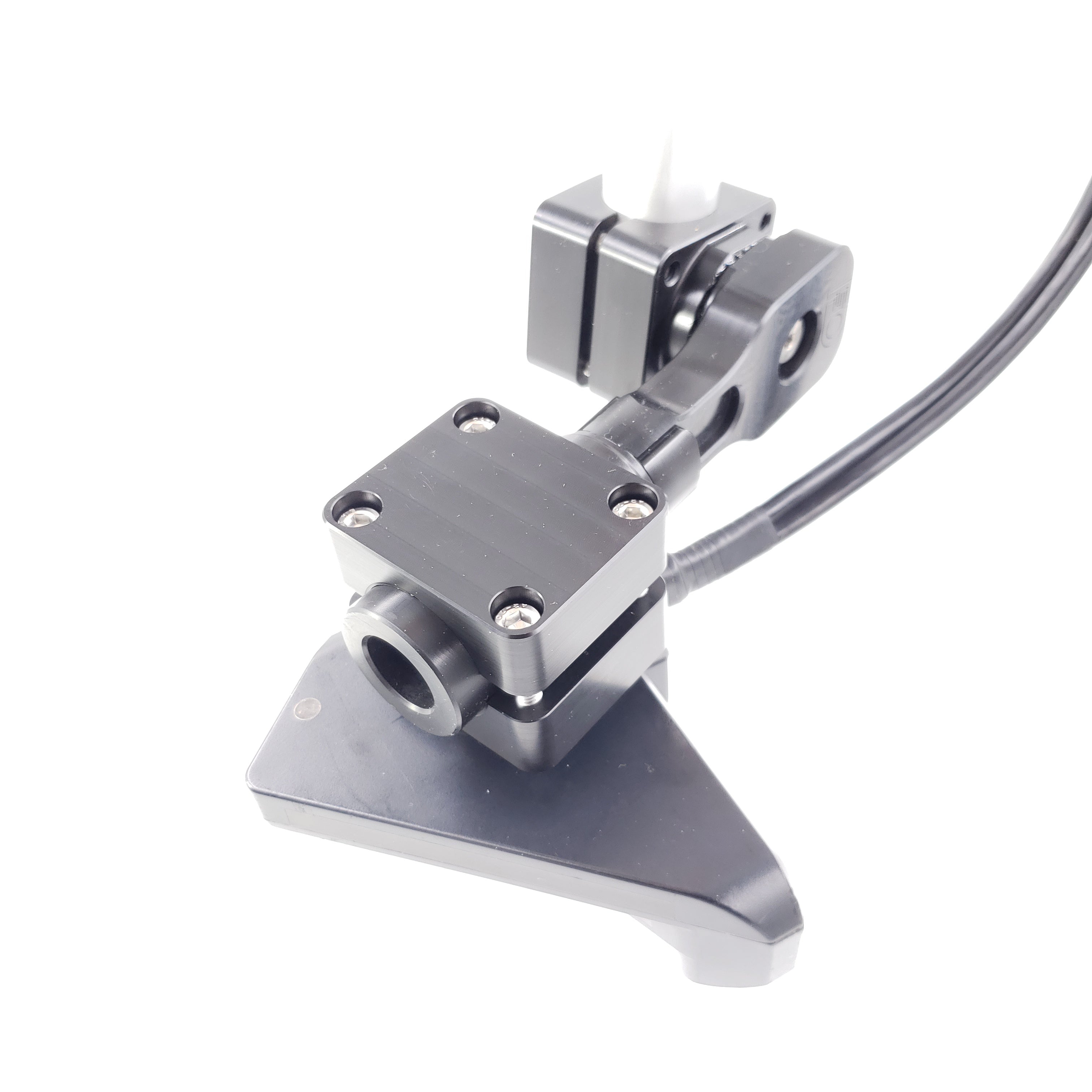 DOMINATOR-GARMIN LVS32 MOUNT FOR TROLLING MOTOR OR POLE SYSTEM / F.O. LINK SPACER NOT INCLUDED