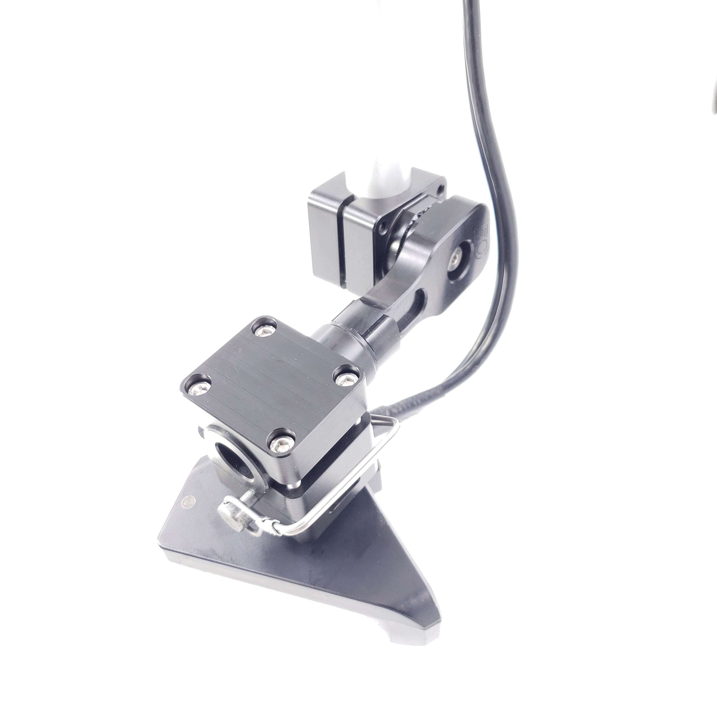 DOMINATOR-GARMIN LVS32 QUICK RELEASE MOUNT FOR TROLLING MOTOR OR POLE SYSTEM / F.O. LINK SPACER NOT INCLUDED