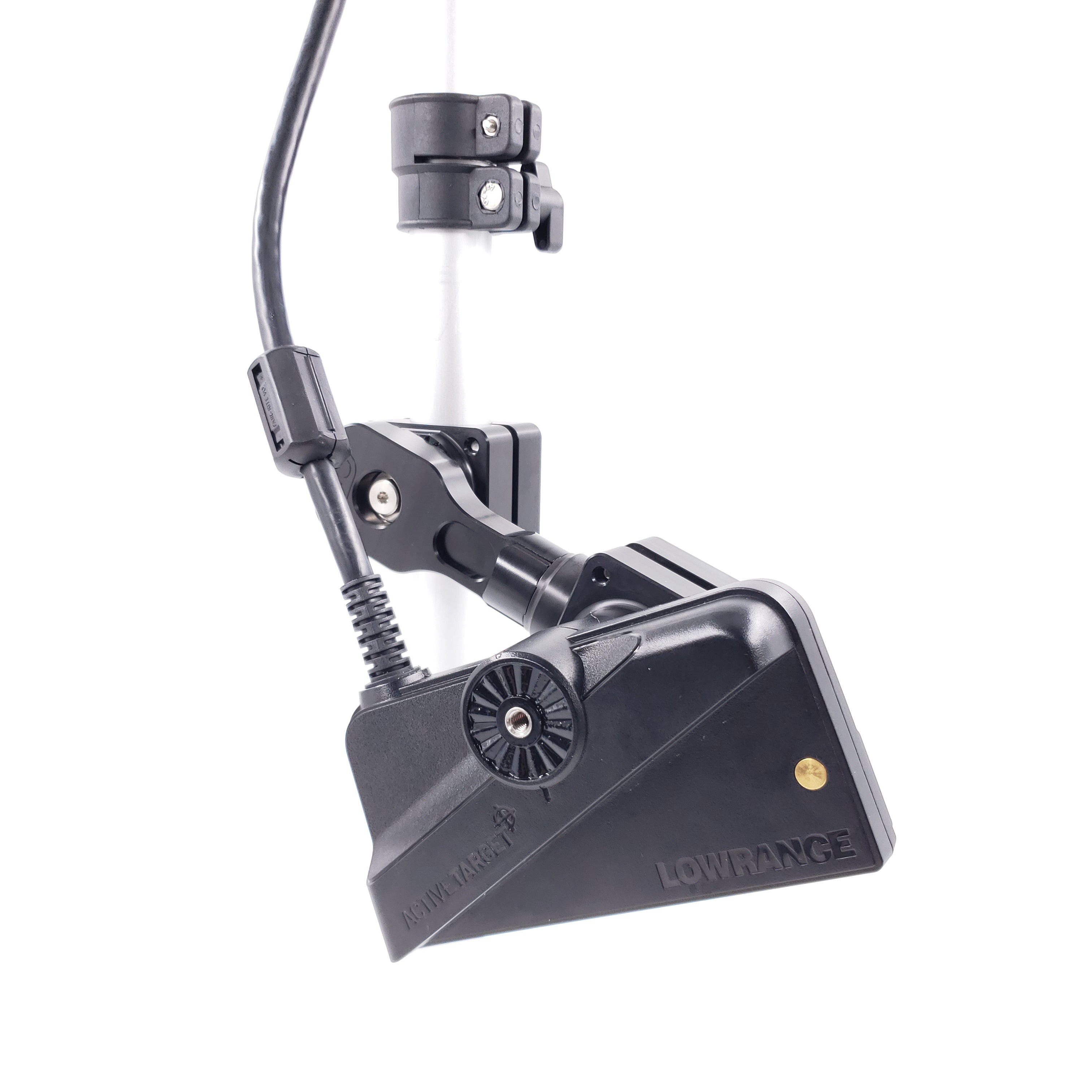 DOMINATOR-ULTIMATE LOWRANCE ACTIVE TARGET ADJUSTABLE SCOUT MODE MOUNT WITH ZERO DEG PKG FOR 1.5" POLES