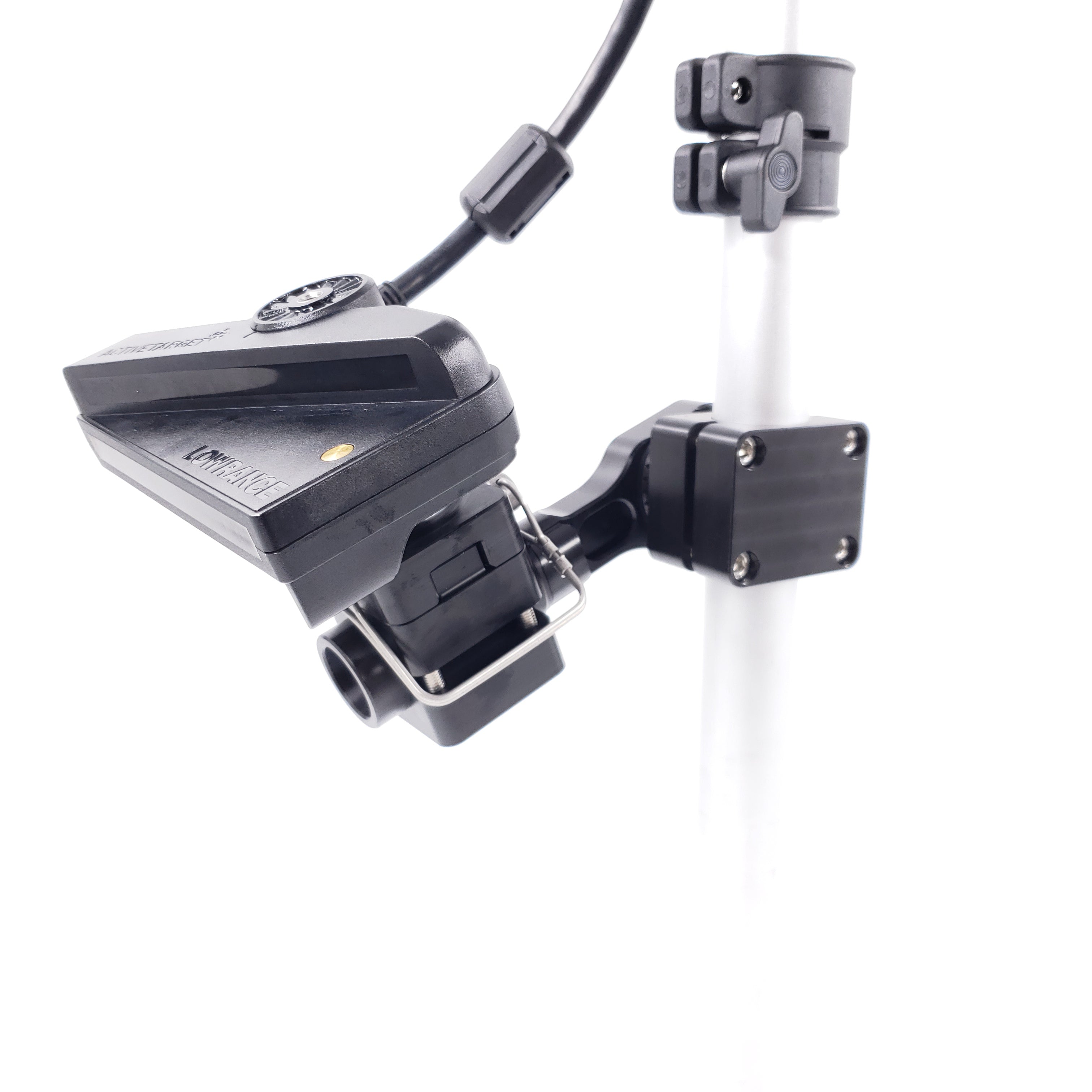 DOMINATOR-ULTIMATE LOWRANCE ACTIVE TARGET ADJUSTABLE SCOUT MODE MOUNT WITH QUICK RELEASE PKG FOR 1.5" POLES