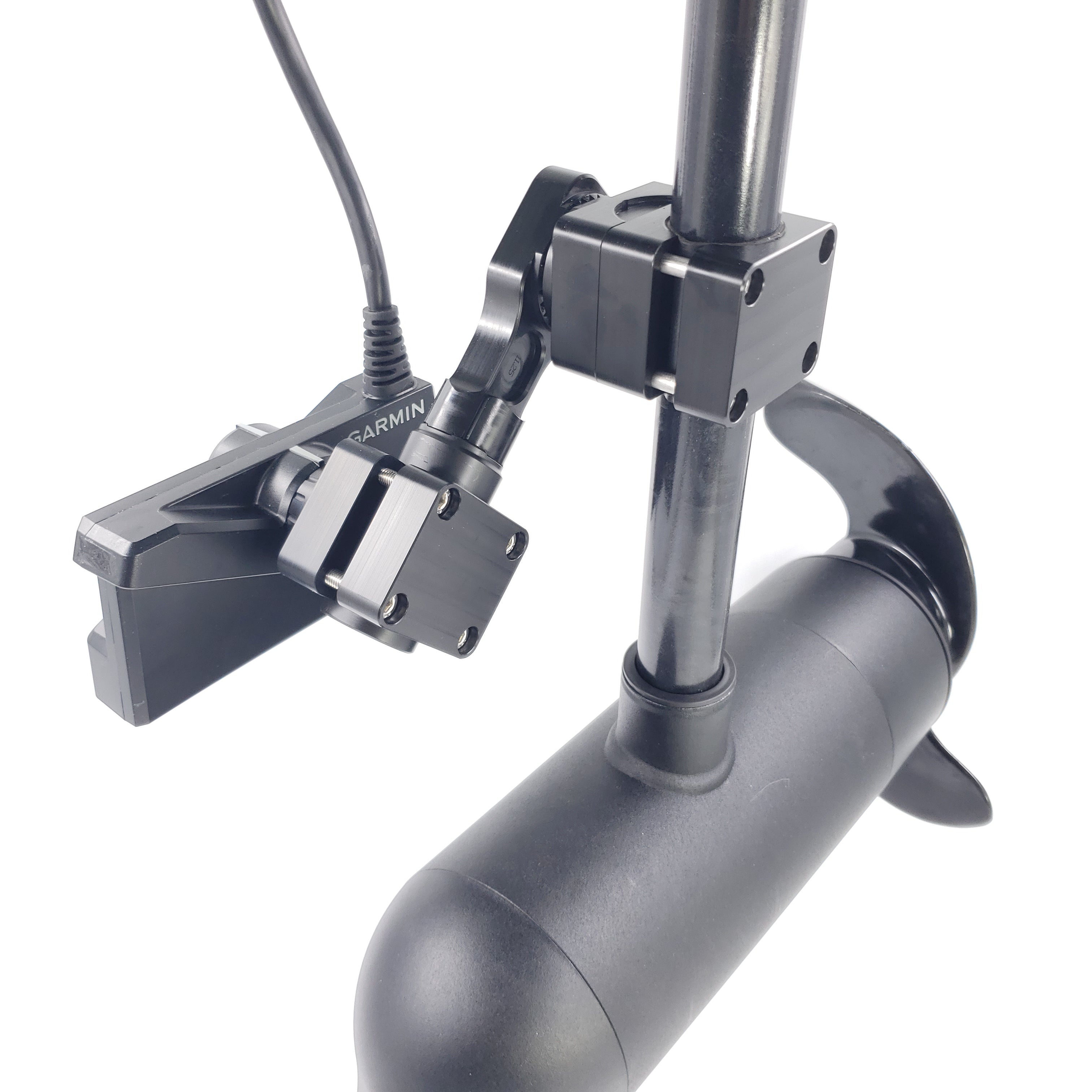 DOMINATOR-GARMIN LVS34 MOUNT FOR TROLLING MOTOR / F.O. LINK SPACER INCLUDED