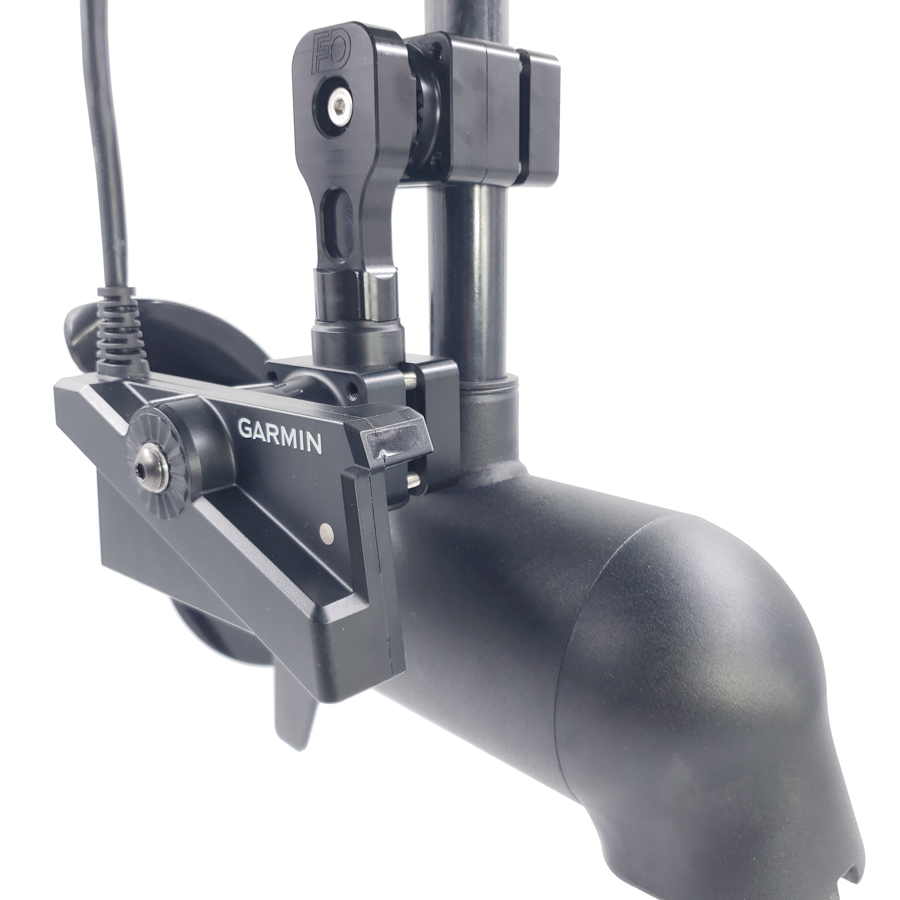 DOMINATOR-GARMIN LVS34 MOUNT FOR TROLLING MOTOR / F.O. LINK SPACER INCLUDED