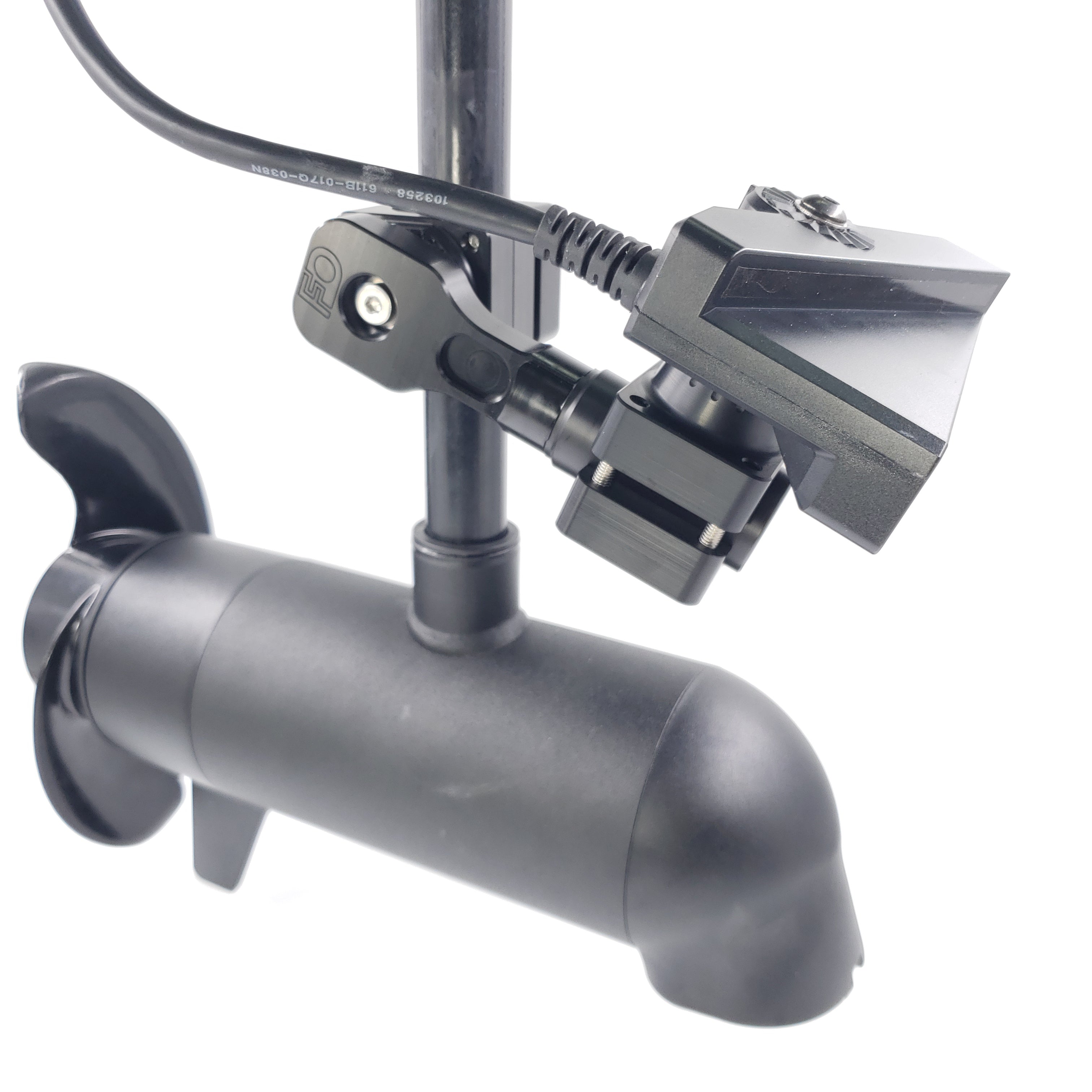 DOMINATOR-GARMIN LVS34 MOUNT FOR TROLLING MOTOR / F.O. LINK SPACER INCLUDED