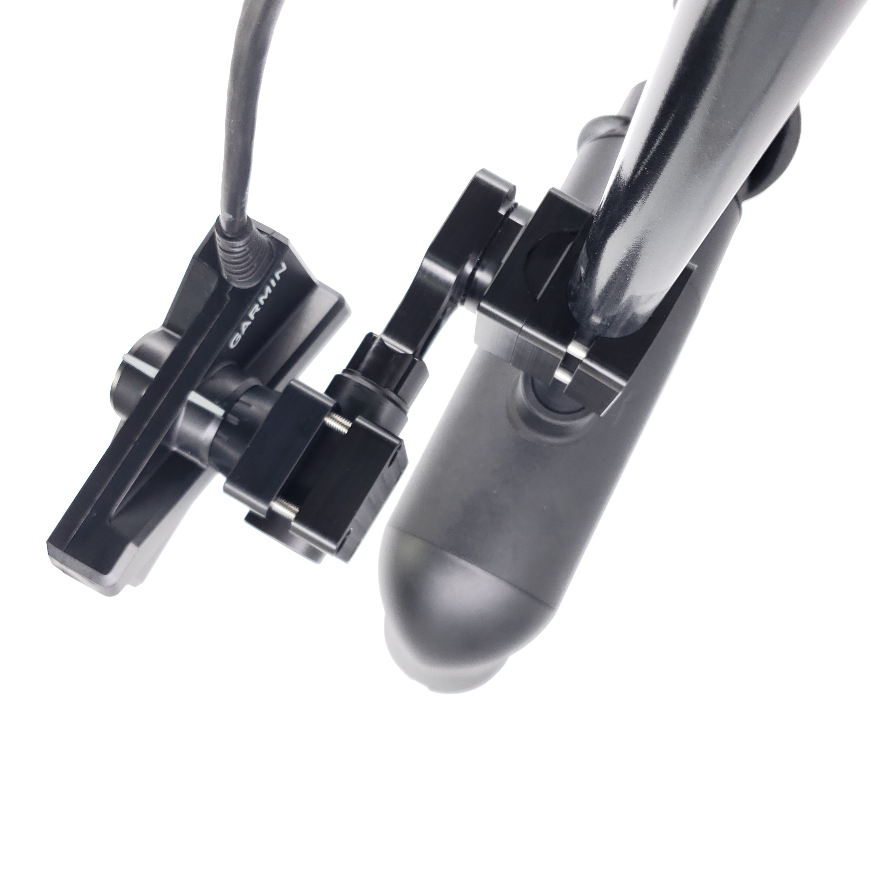 DOMINATOR-GARMIN LVS34 MOUNT FOR TROLLING MOTOR / F.O. LINK SPACER INCLUDED