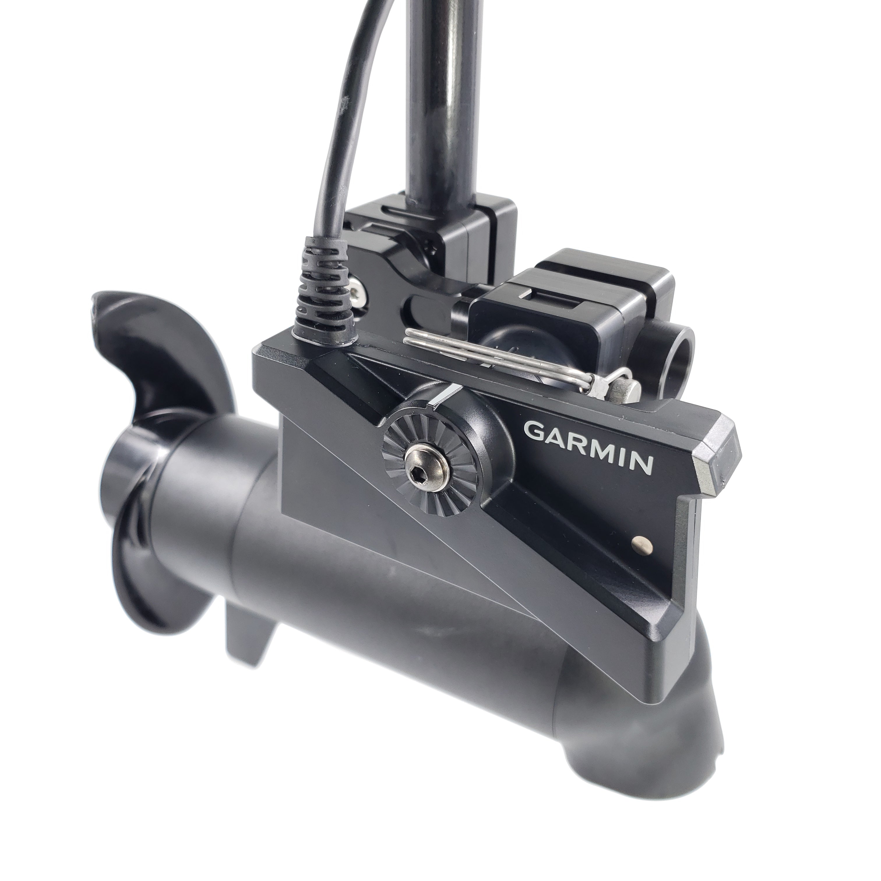 DOMINATOR-GARMIN LVS34 QUICK RELEASE MOUNT FOR TROLLING MOTOR / F.O. LINK SPACER INCLUDED