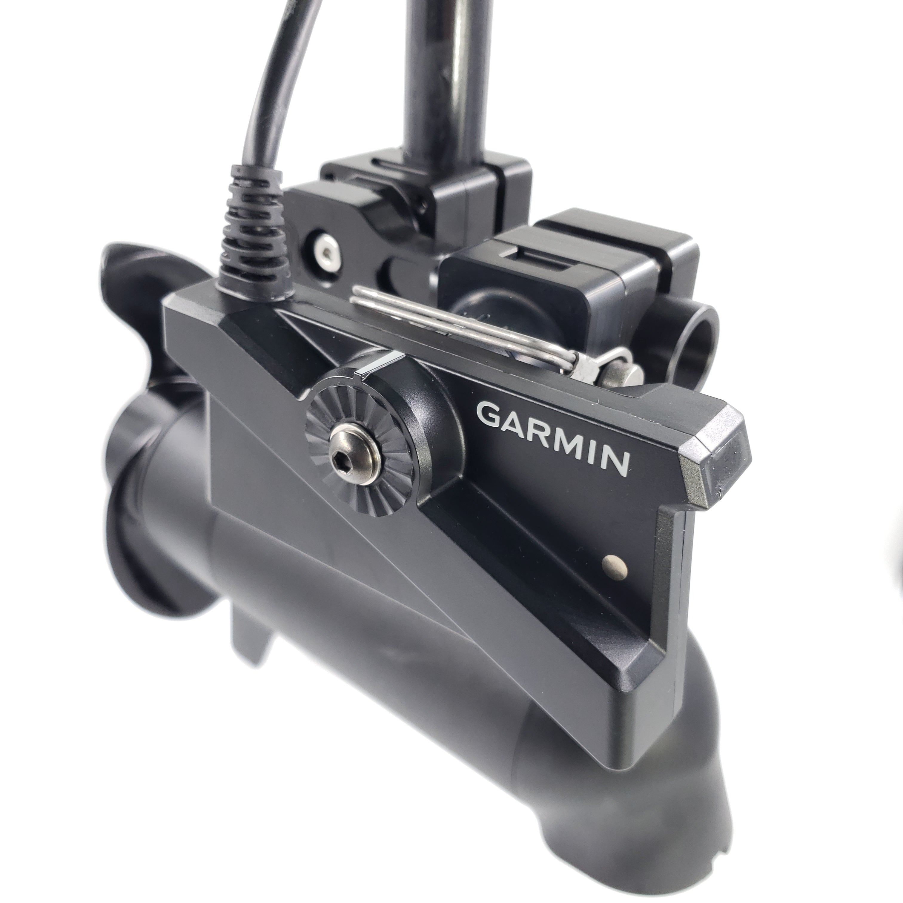 DOMINATOR-GARMIN LVS34 QUICK RELEASE MOUNT FOR TROLLING MOTOR / F.O. LINK SPACER INCLUDED