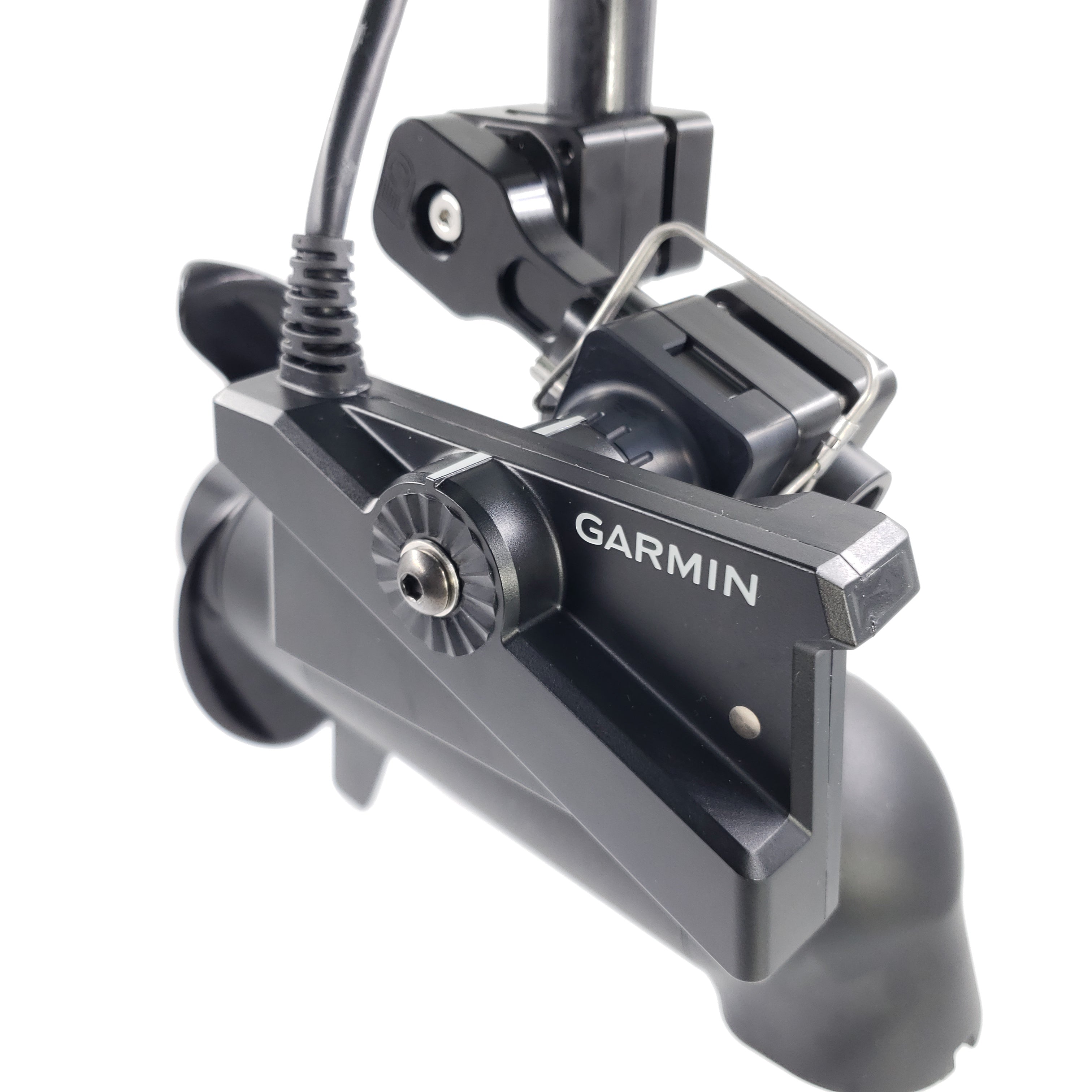 DOMINATOR-GARMIN LVS34 QUICK RELEASE MOUNT FOR TROLLING MOTOR / F.O. LINK SPACER INCLUDED