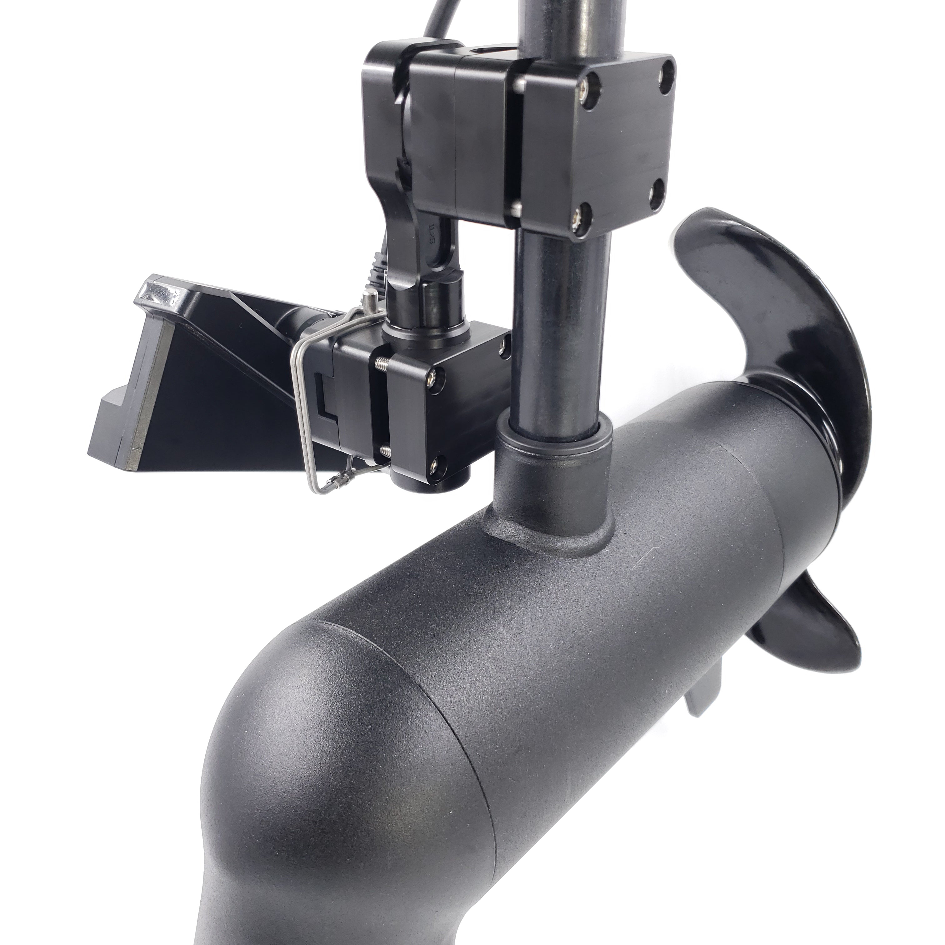 DOMINATOR-GARMIN LVS34 QUICK RELEASE MOUNT FOR TROLLING MOTOR / F.O. LINK SPACER INCLUDED