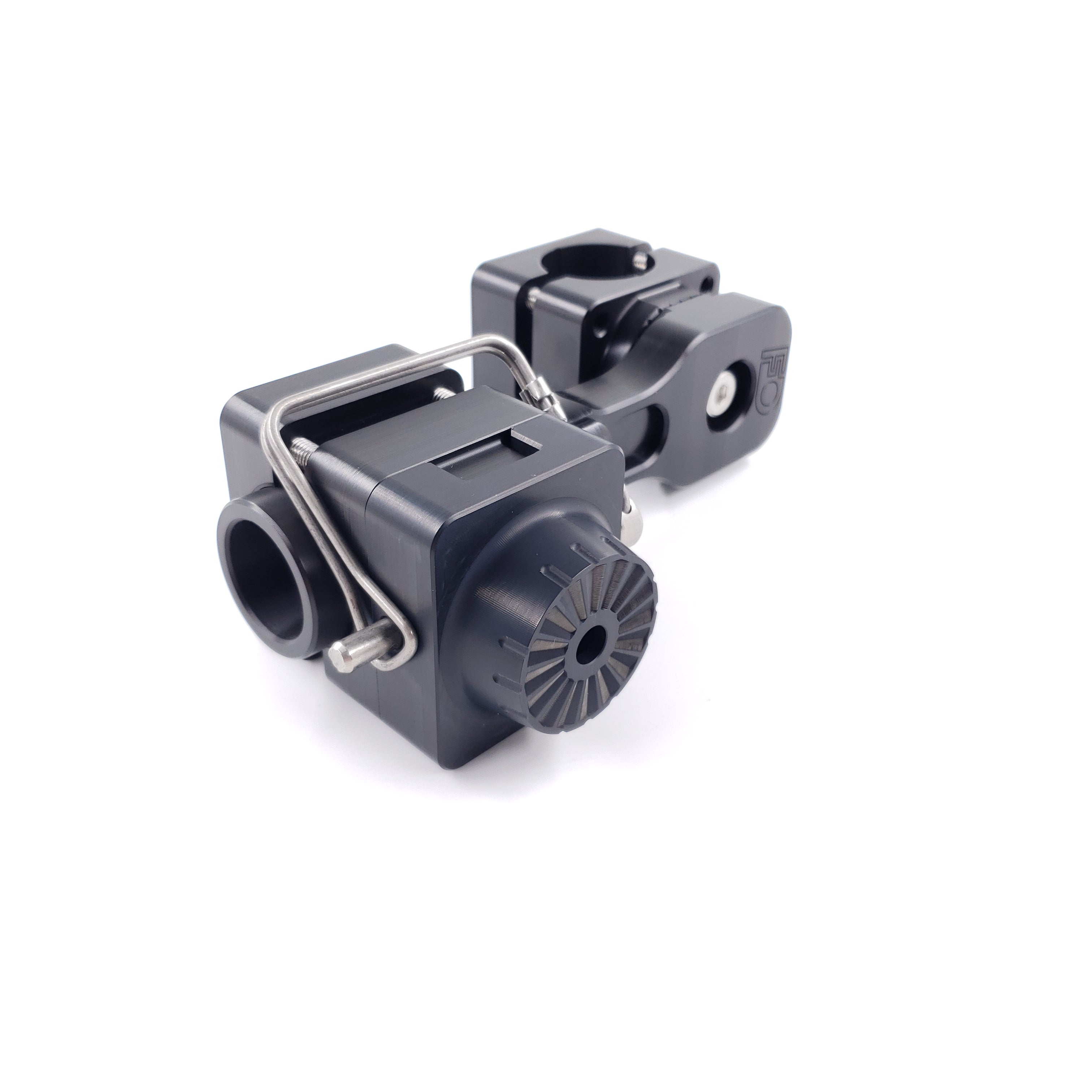 DOMINATOR-GARMIN LVS34 QUICK RELEASE MOUNT FOR TROLLING MOTOR OR POLE SYSTEM / F.O. LINK SPACER NOT INCLUDED