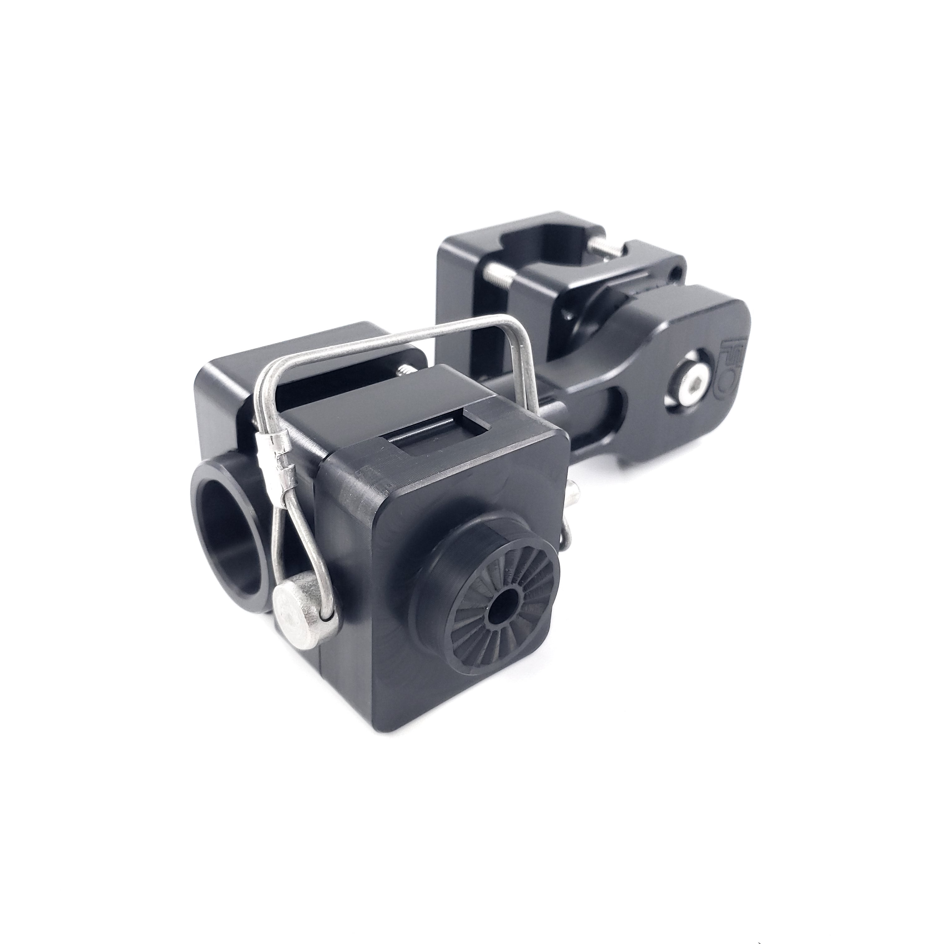 DOMINATOR-GARMIN LVS32 QUICK RELEASE MOUNT FOR MINN KOTA ULTREX QUEST TROLLING MOTOR / F.O. LINK SPACER NOT INCLUDED