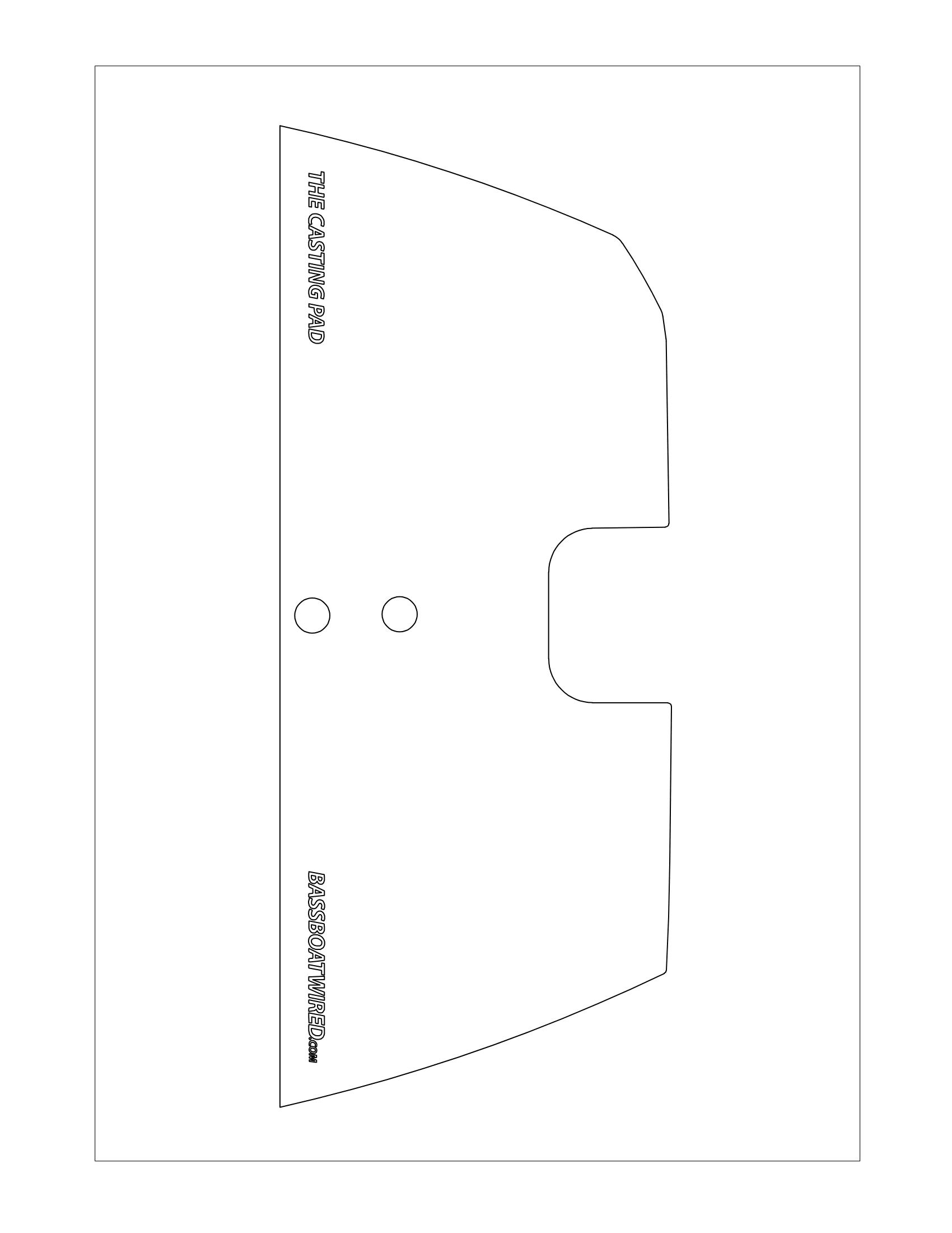 2024-2025 BassCat Puma STS - Casting Pad