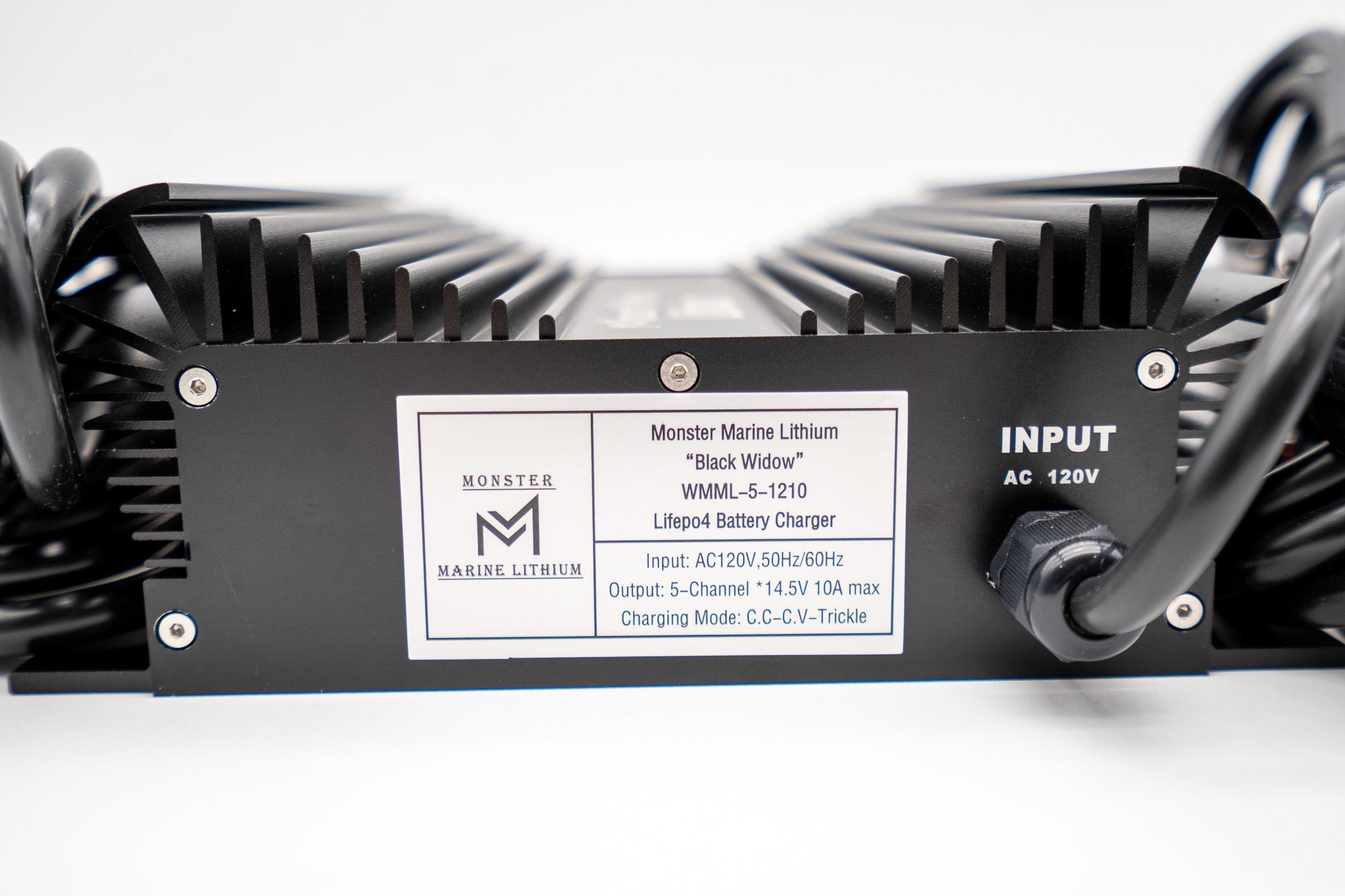 5 Bank Lithium/Lead/AGM Marine Waterproof Battery Charger