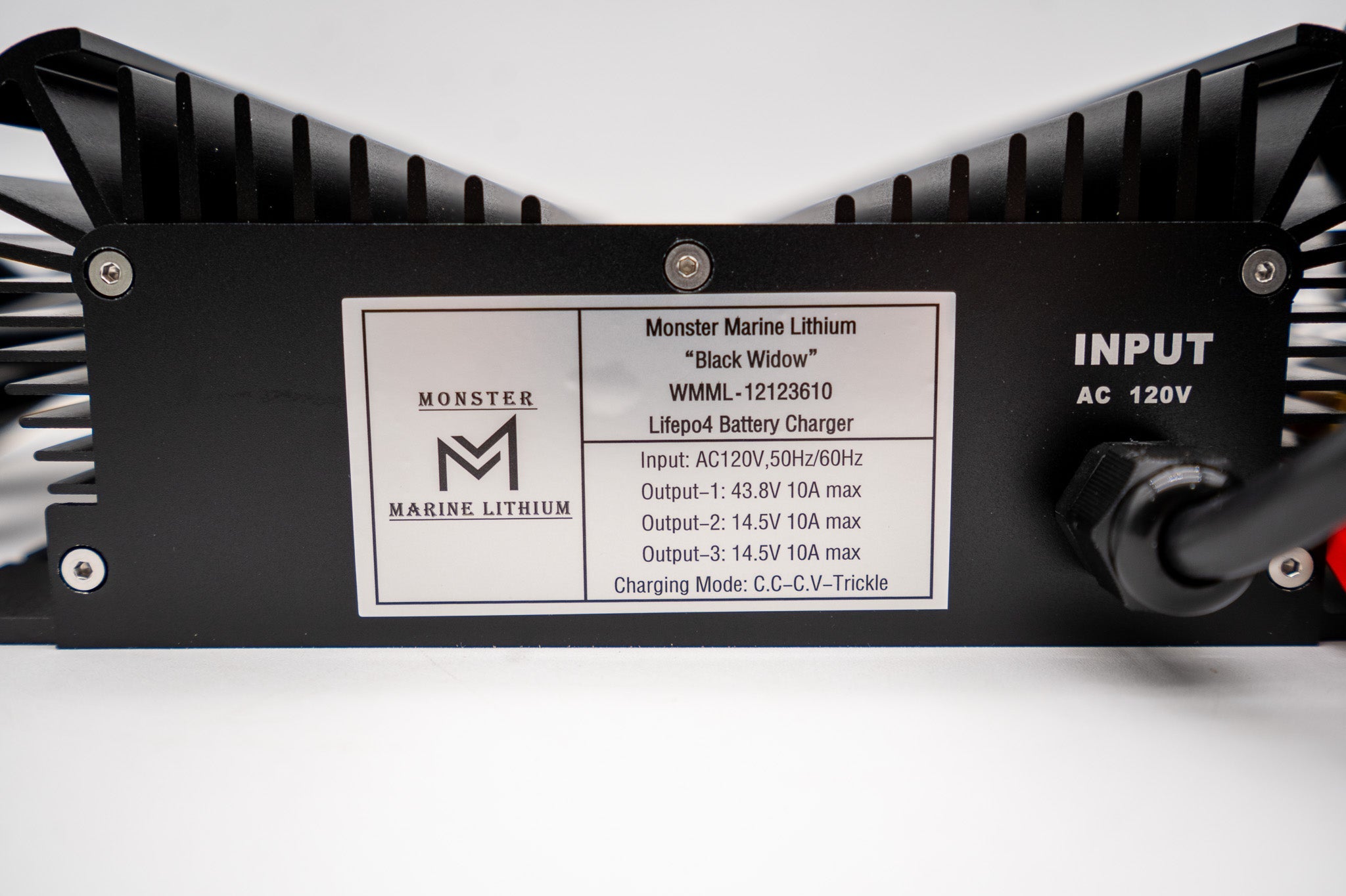 Triple Bank 12v, 12v & 36v marine waterproof Lead/AGM/Lithium charger