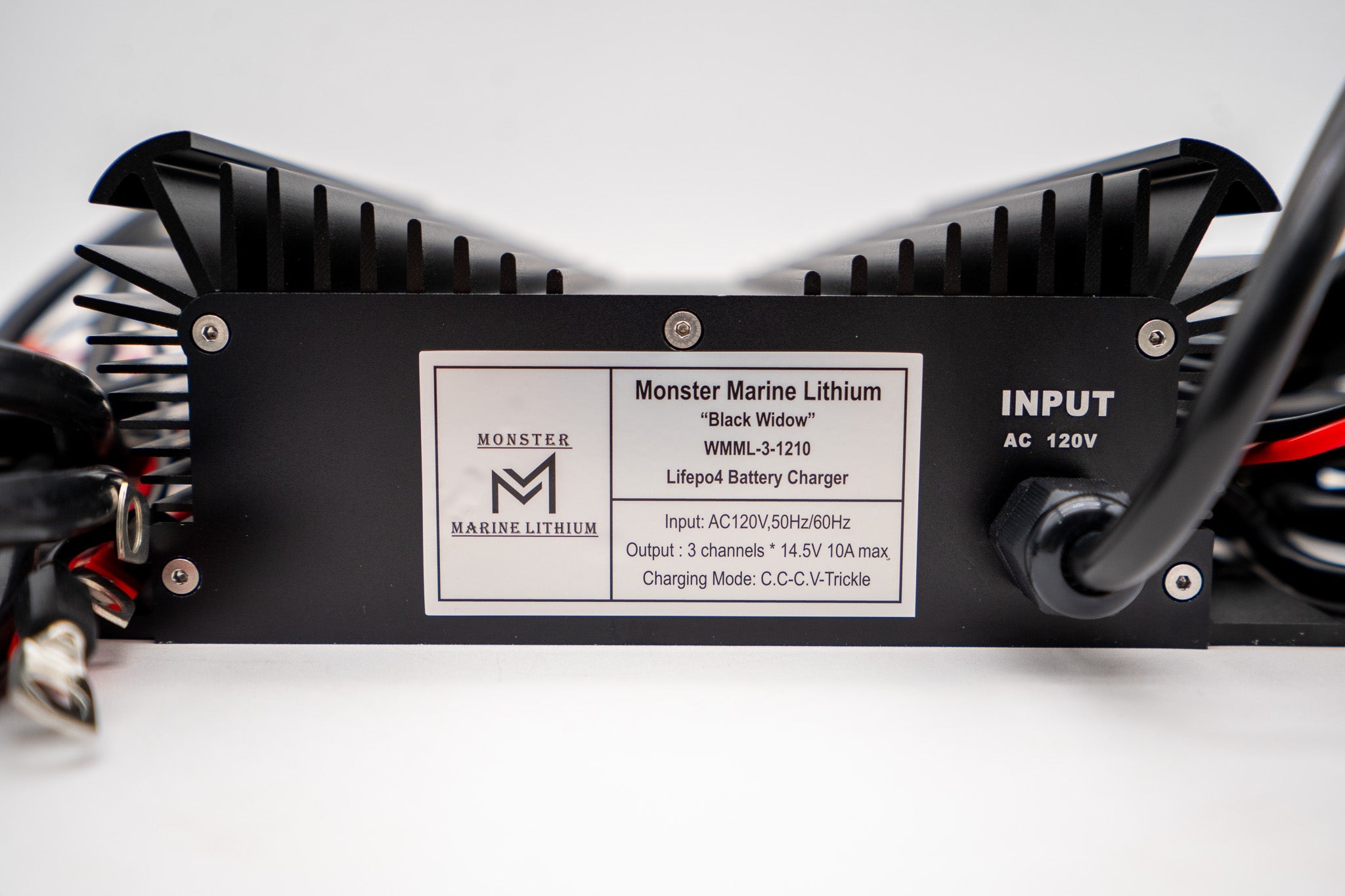 3 Bank Lithium/AGM/Lead Marine Waterproof Battery Charger