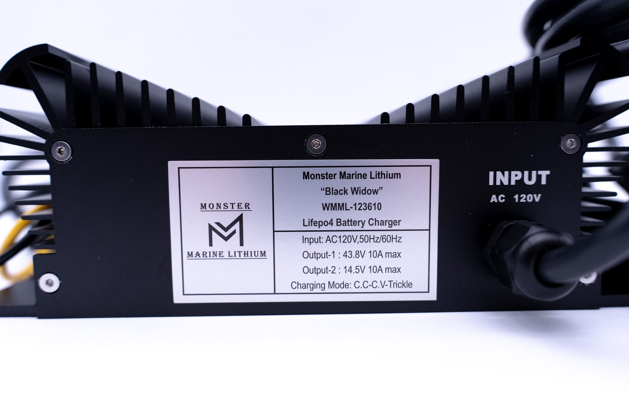 Dual 12v & 36v marine waterproof Lead/AGM/Lithium charger