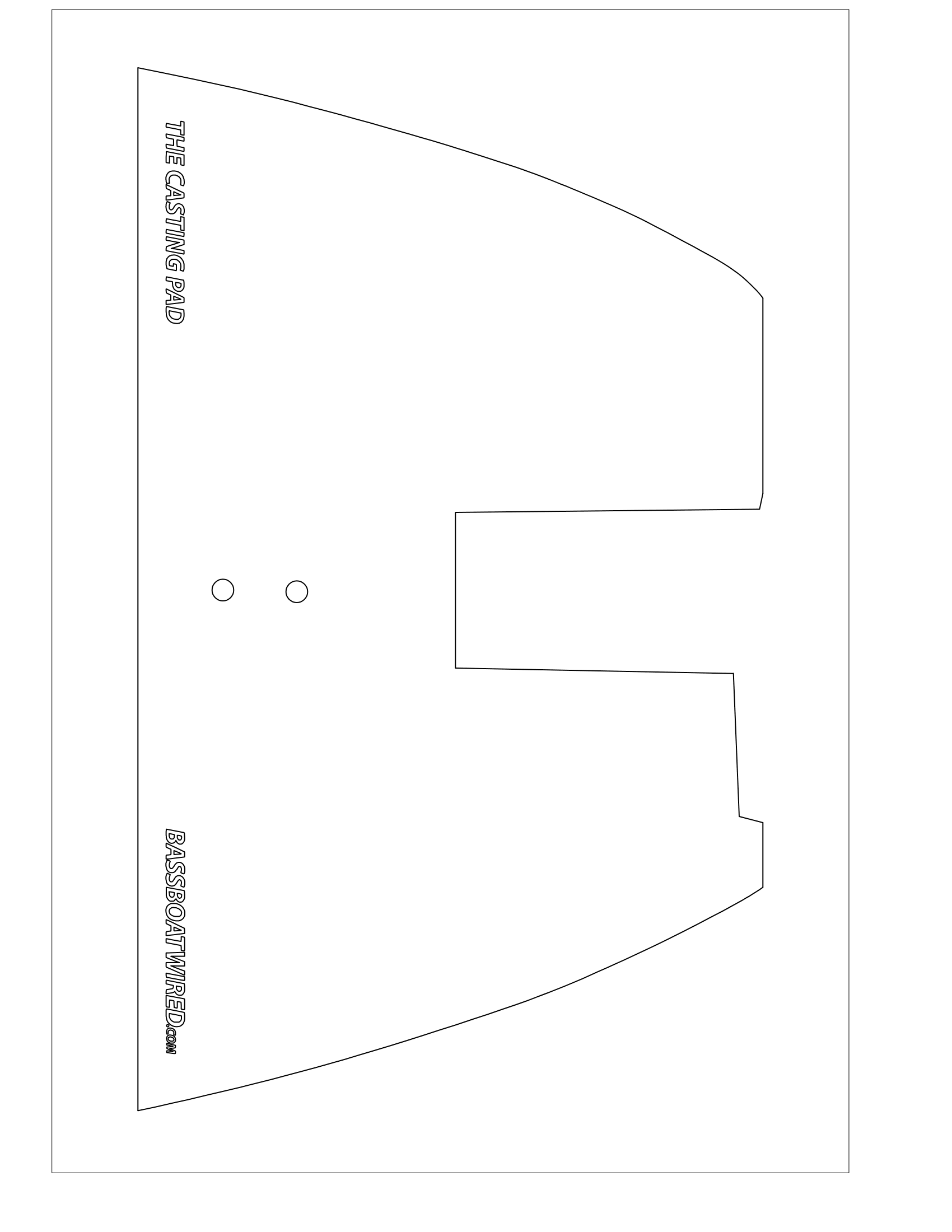 2025 Falcon F215 - Casting Pad