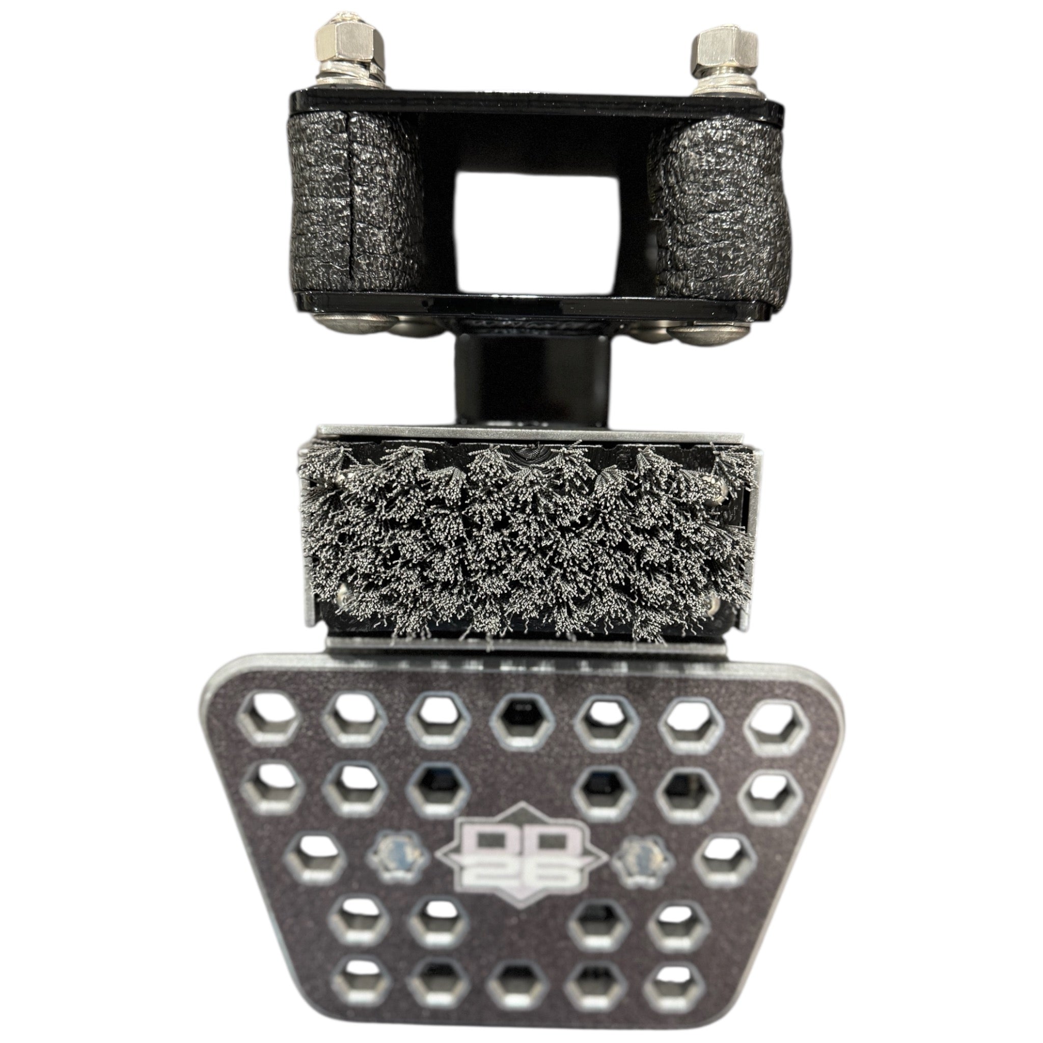 DD26 Fishing Access Step STANDARD with Kick Brush