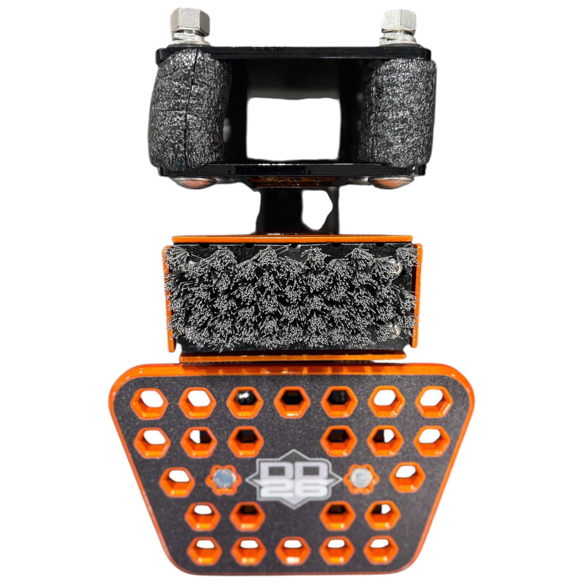 DD26 Fishing Access Step STANDARD with Kick Brush