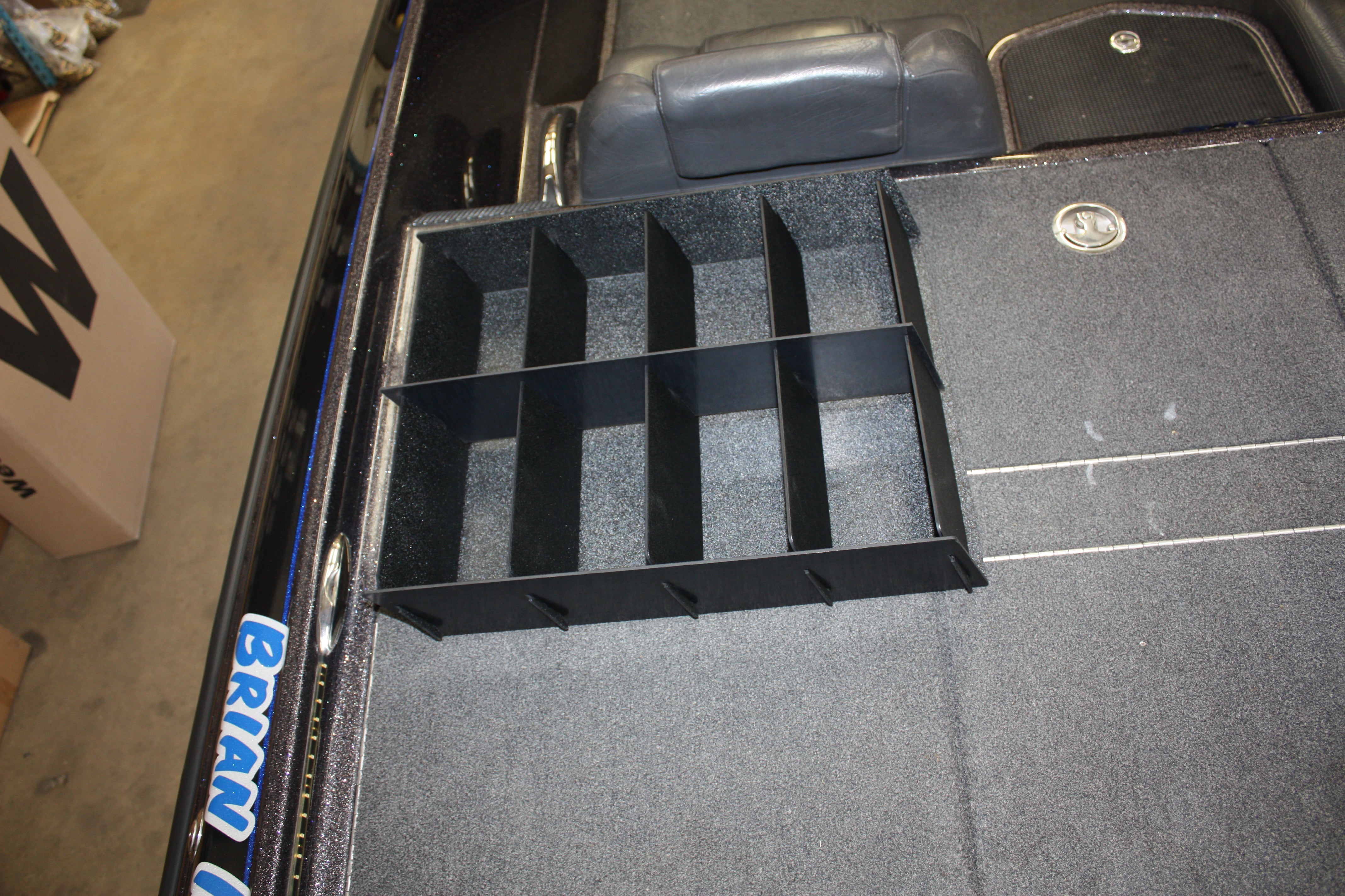 NPDBUL0006 2019 BULLET 21XRS / 21 SST REAR COMPARTMENT SOFT PLASTICS STORAGE