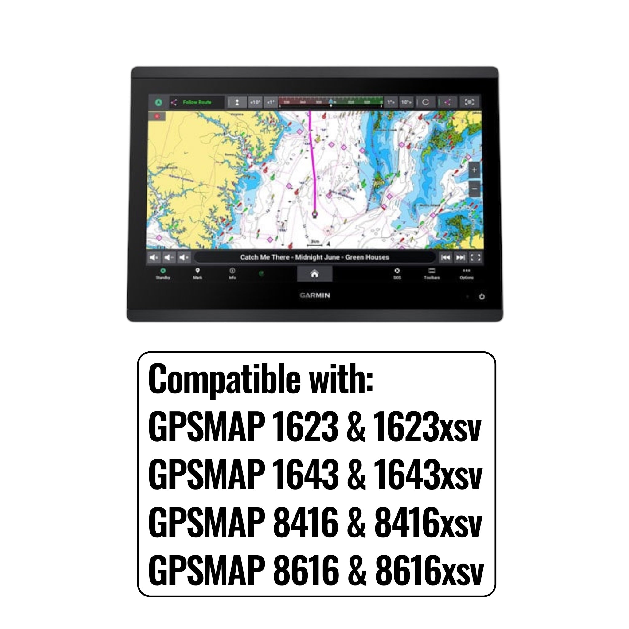 DD26 Graph Accent Strips that fit select Garmin Graphs