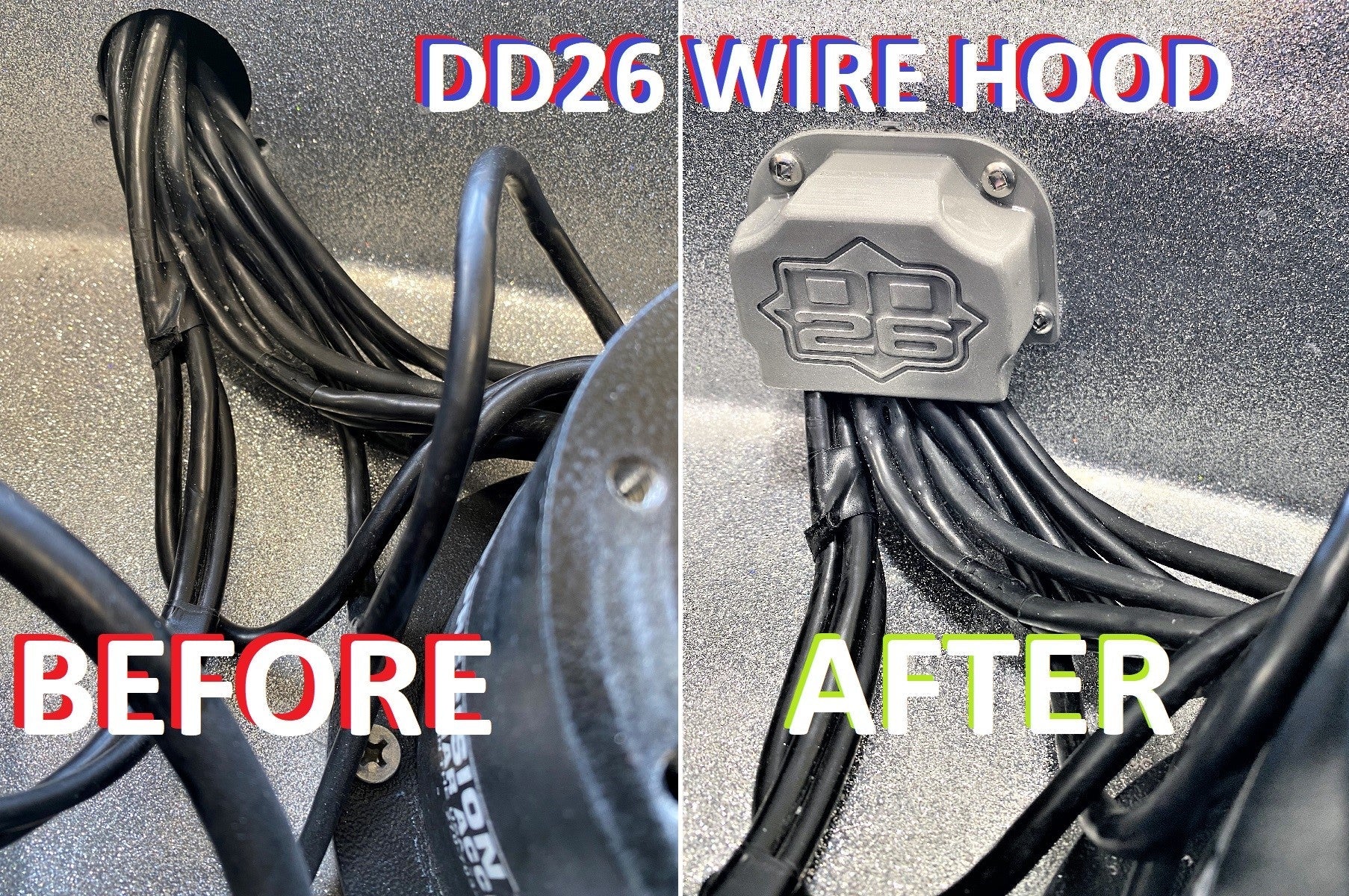 DD26 Fishing Billet Aluminum Wire Hood