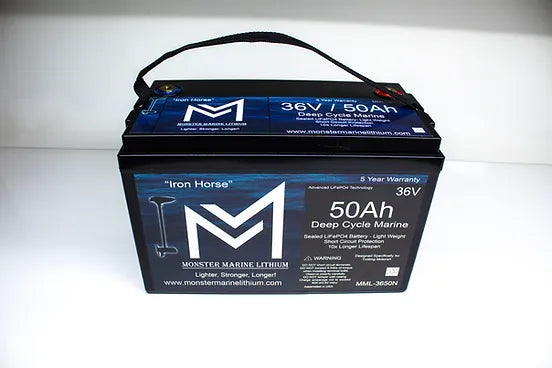 36V 50Ah Trolling Battery Bluetooth MML-3650BT