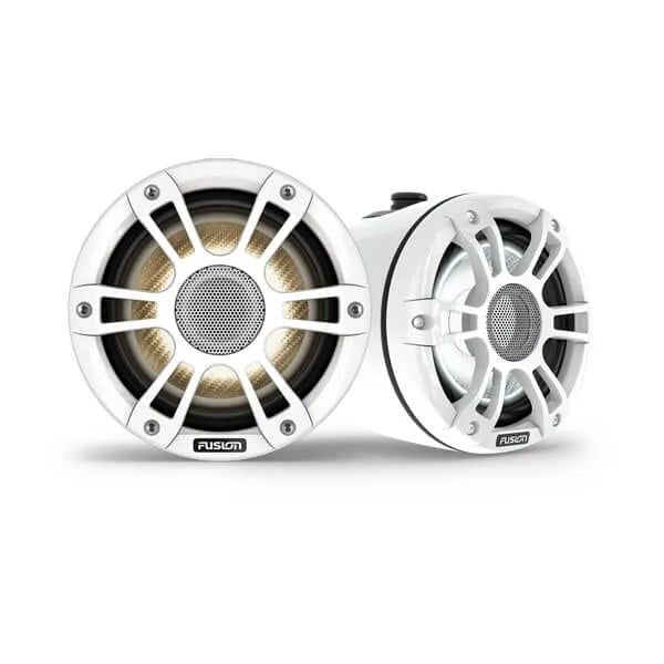 Fusion SG-FLT653SPW 6.5" Tower Speaker White With CRGBW Lighting