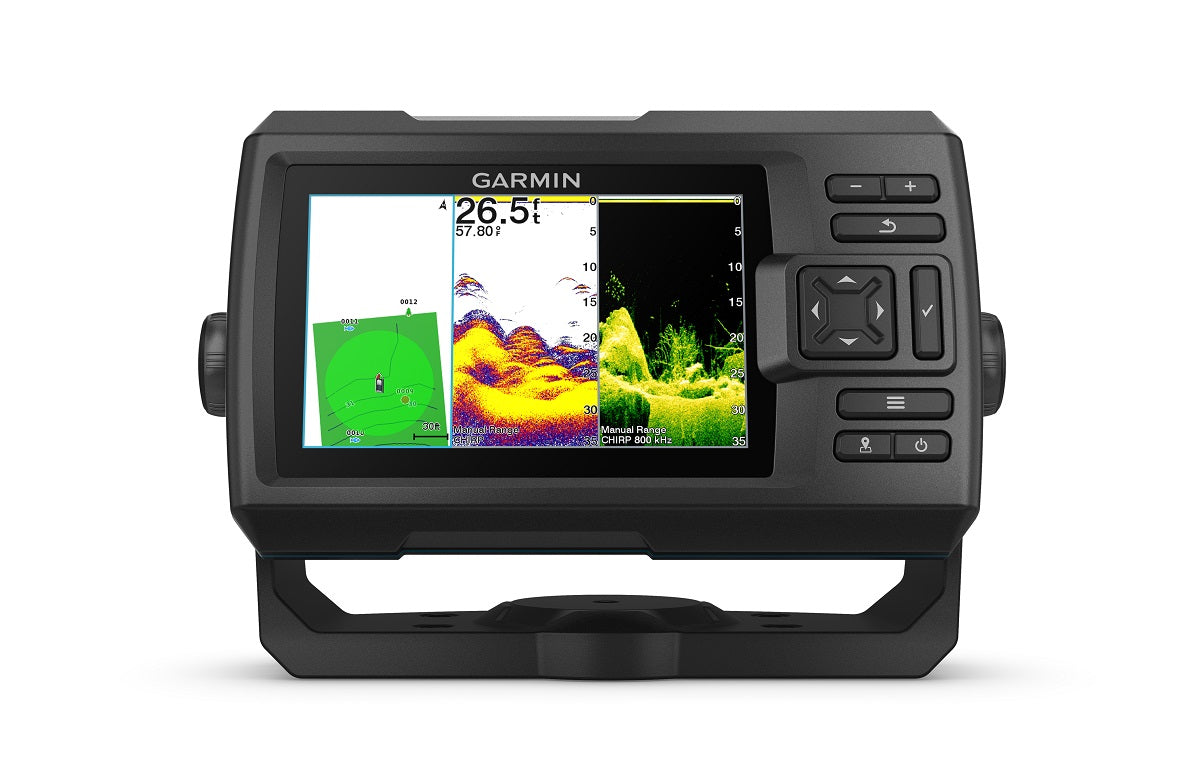 Garmin Striker Vivid 5cv 5" Fishfinder GPS Track Plotter With GT20