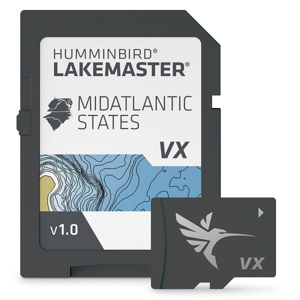 Humminbird Lakemaster VX Mid-Atlantic States microSD