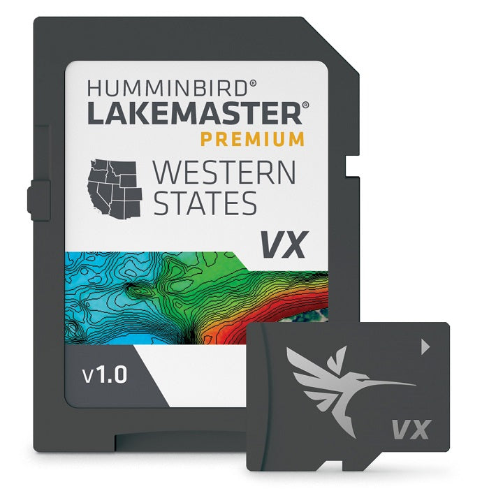 Humminbird Lakemaster VX Premium West States microSD